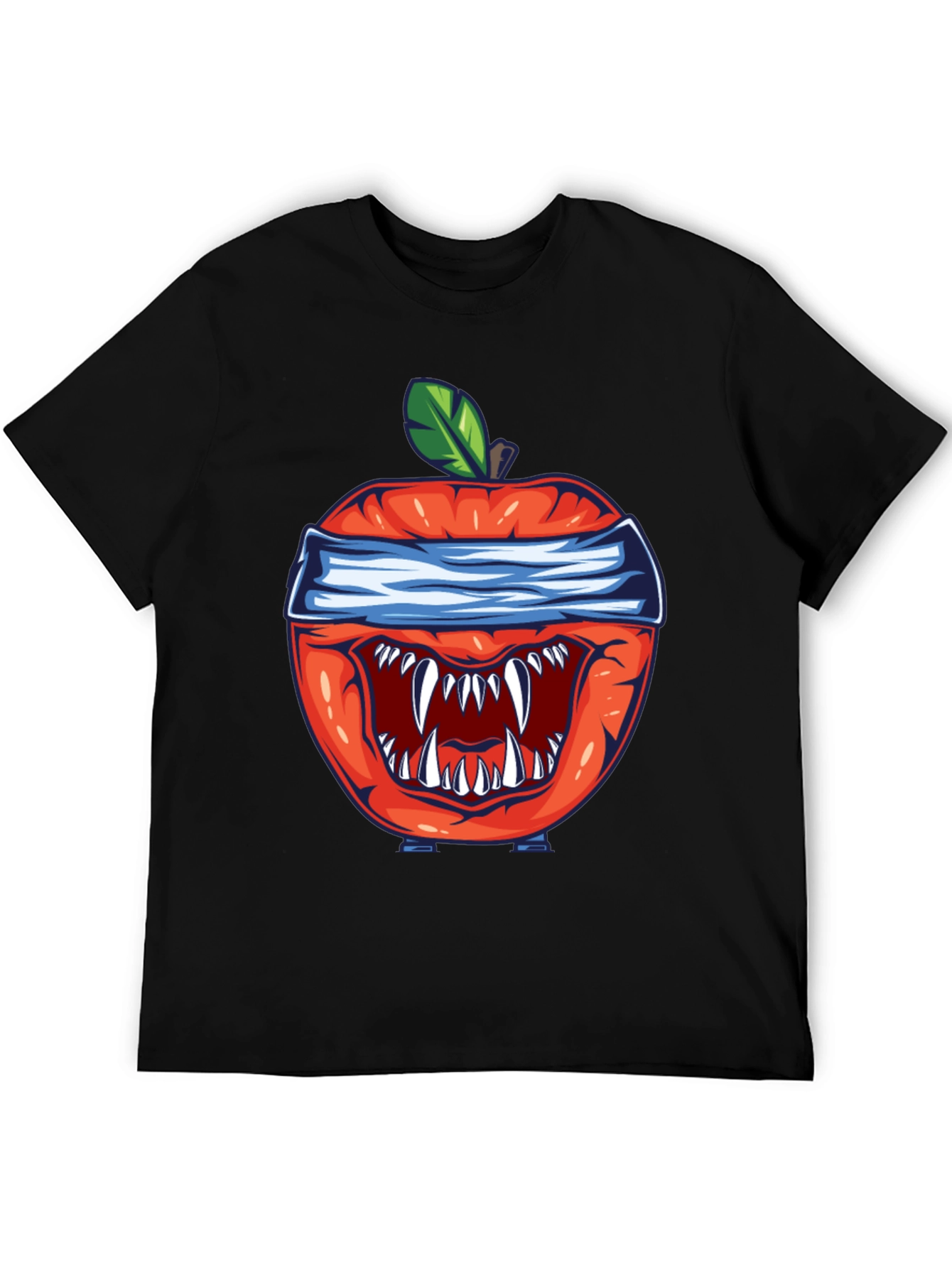 Monster Apple Graphic Tee - Unique Design