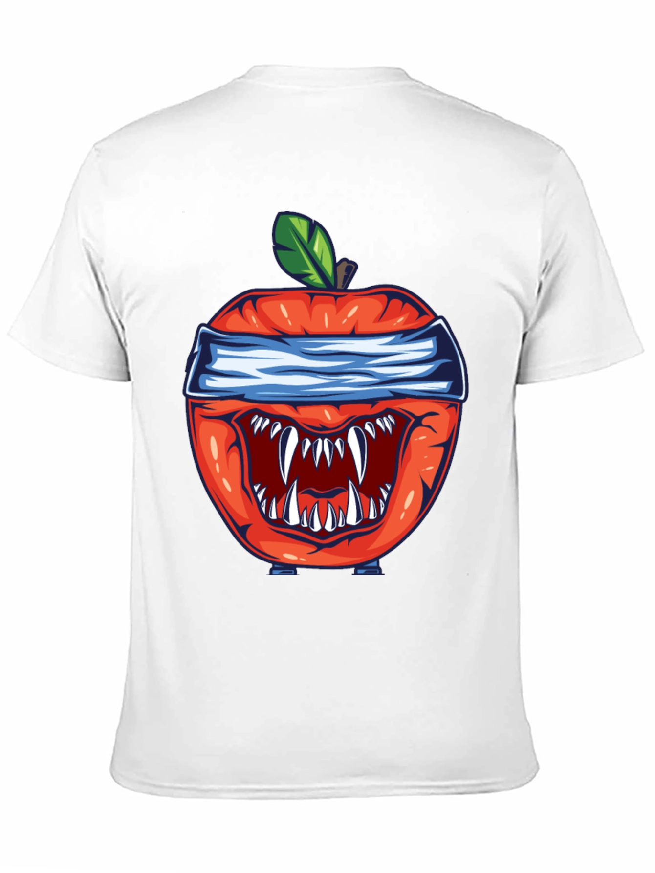 Monster Apple Graphic Tee - Unique Design