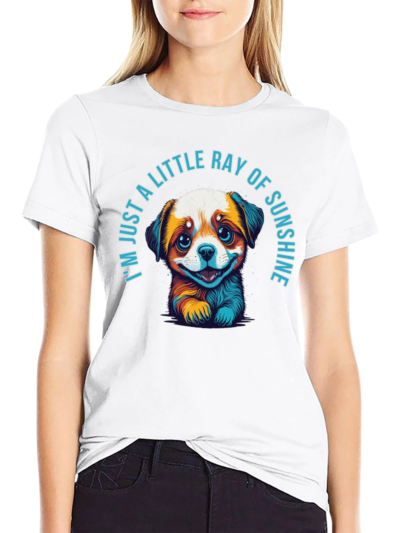 Little Ray of Sunshine Dog Graphic T-Shirt