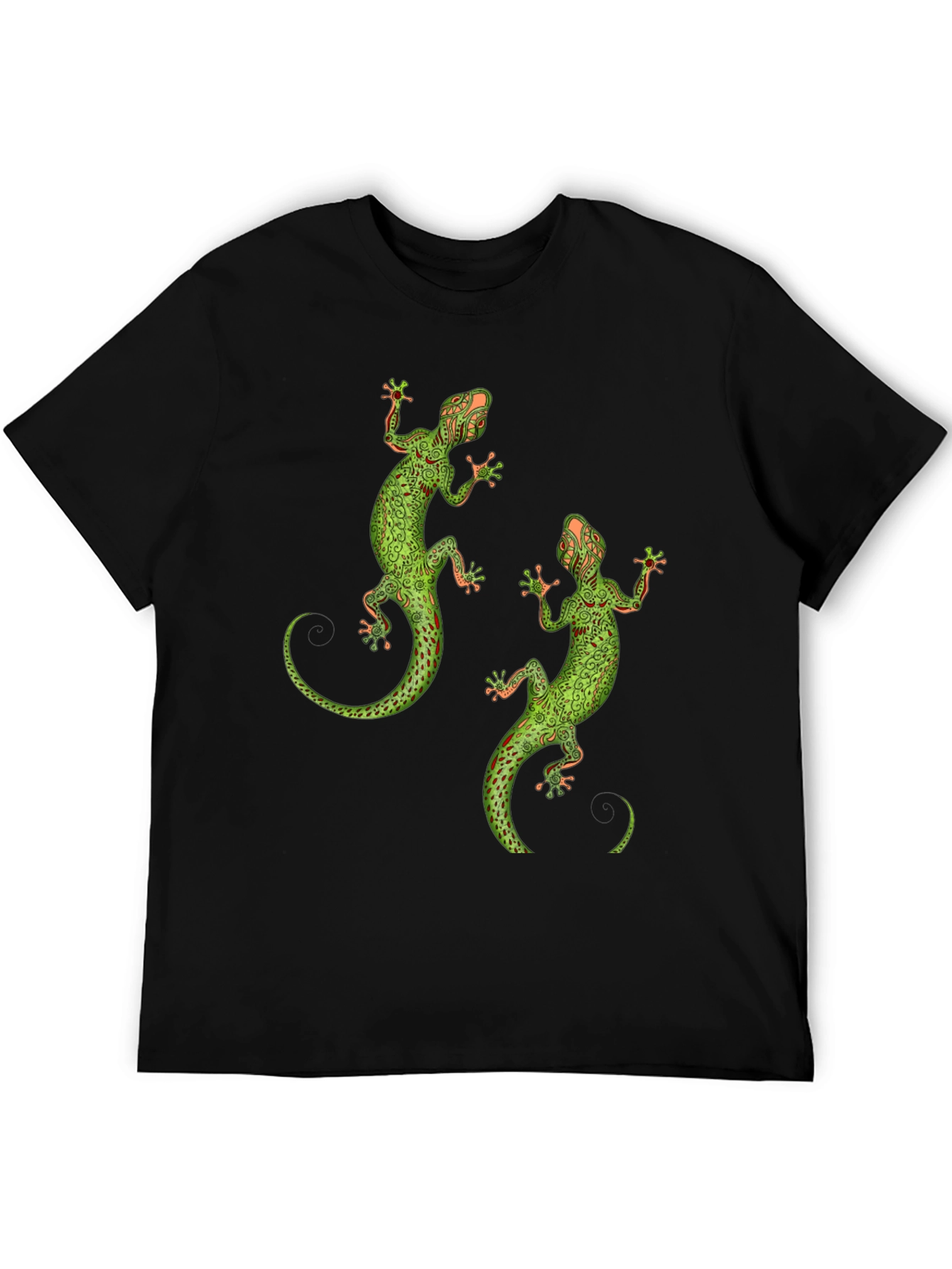 Lizard Graphic Tee - Unique Reptile Print