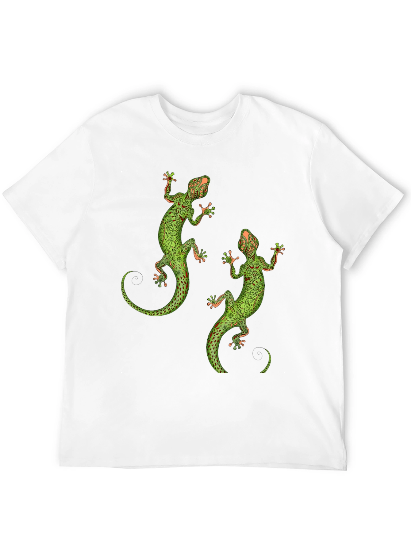 Lizard Graphic Tee - Unique Reptile Print