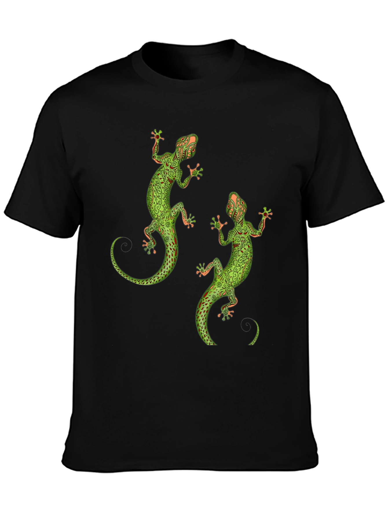 Lizard Graphic Tee - Unique Reptile Print