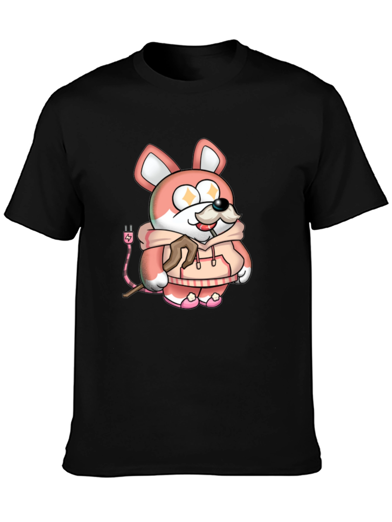 Cartoon Dog Graphic Tee