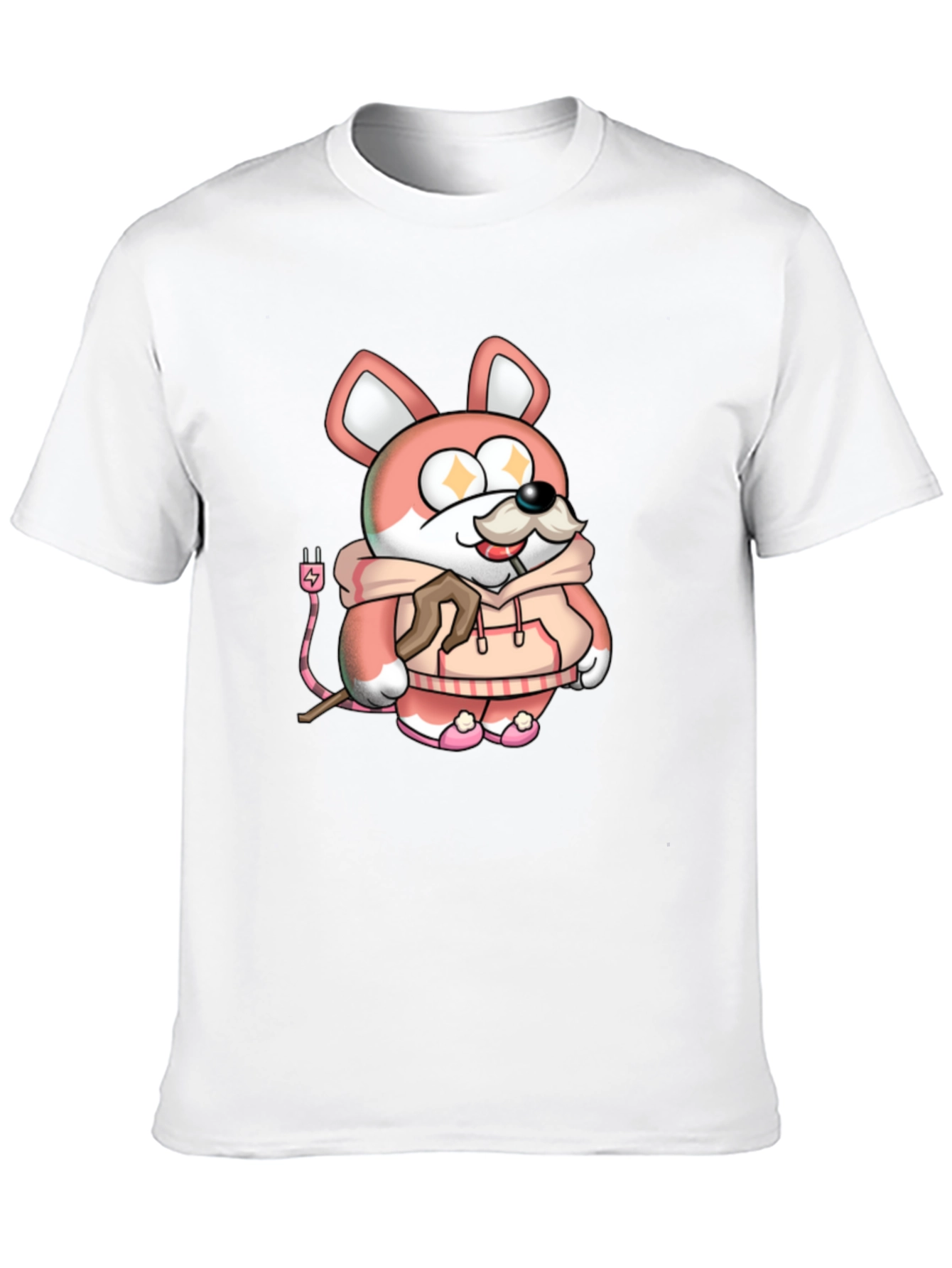 Cartoon Dog Graphic Tee