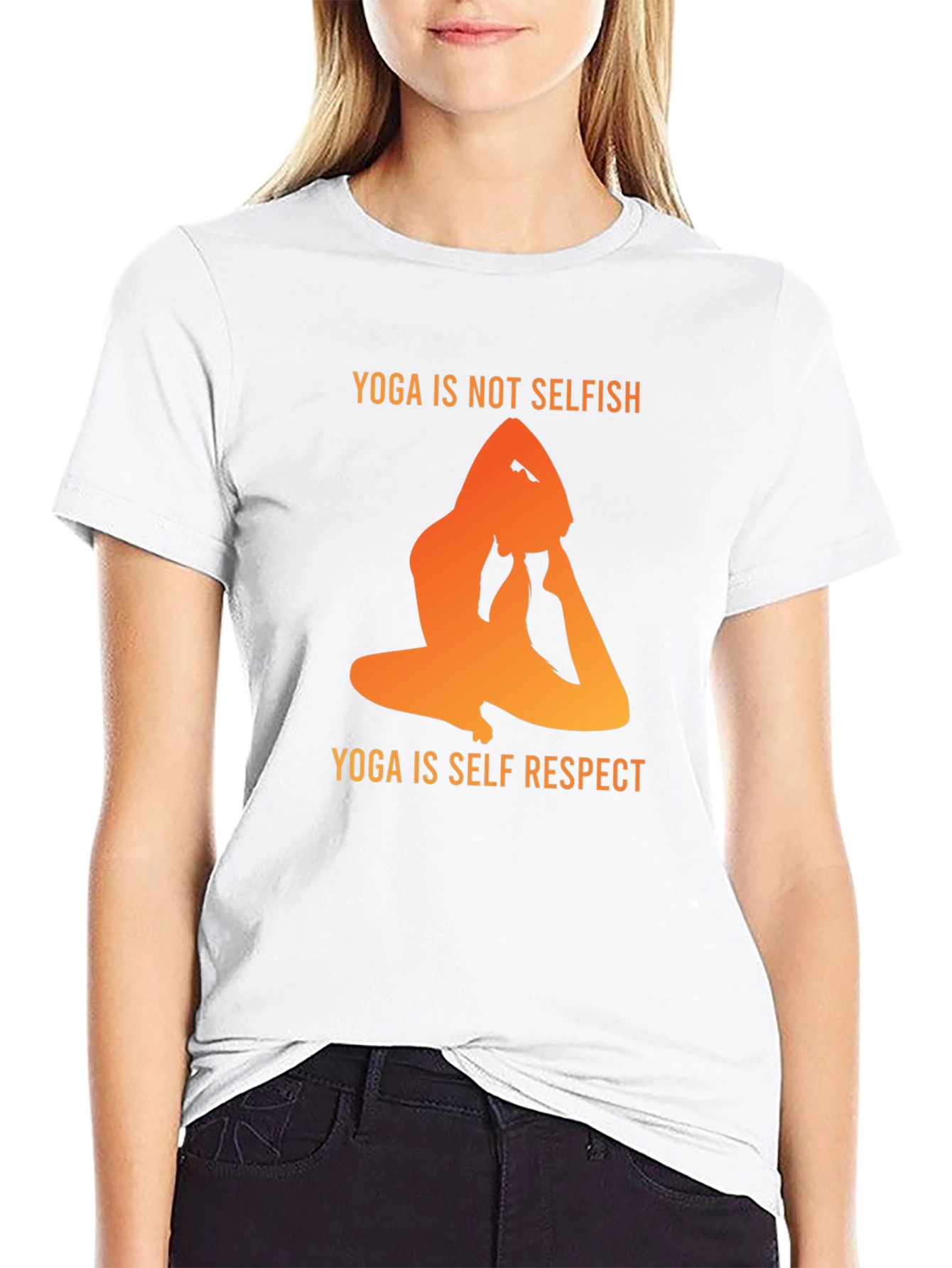 Yoga is Not Selfish Graphic Tee