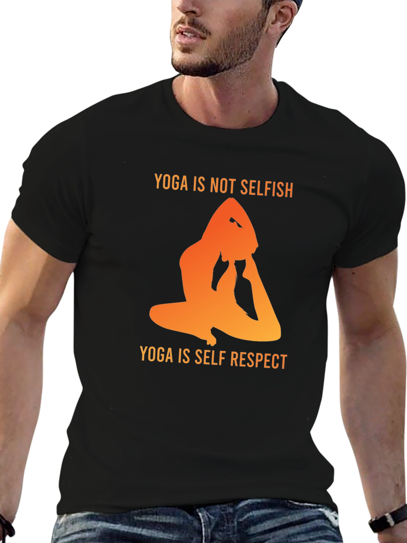 Yoga is Not Selfish Graphic Tee