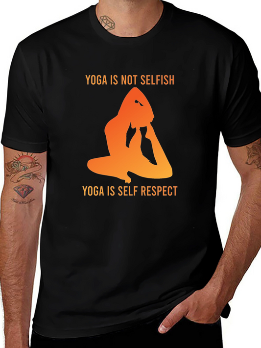 Yoga is Not Selfish Graphic Tee