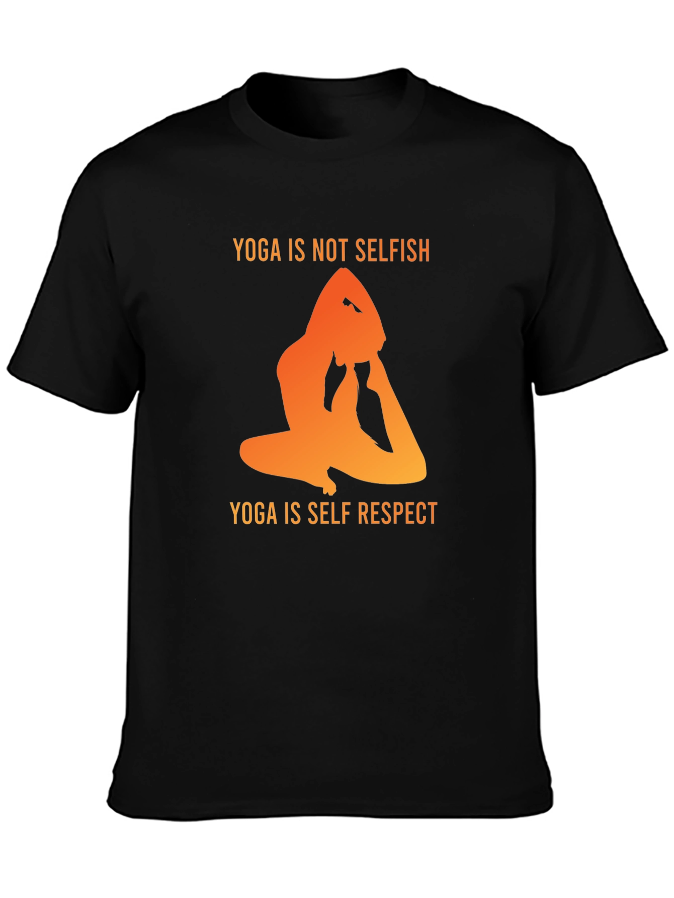 Yoga is Not Selfish Graphic Tee
