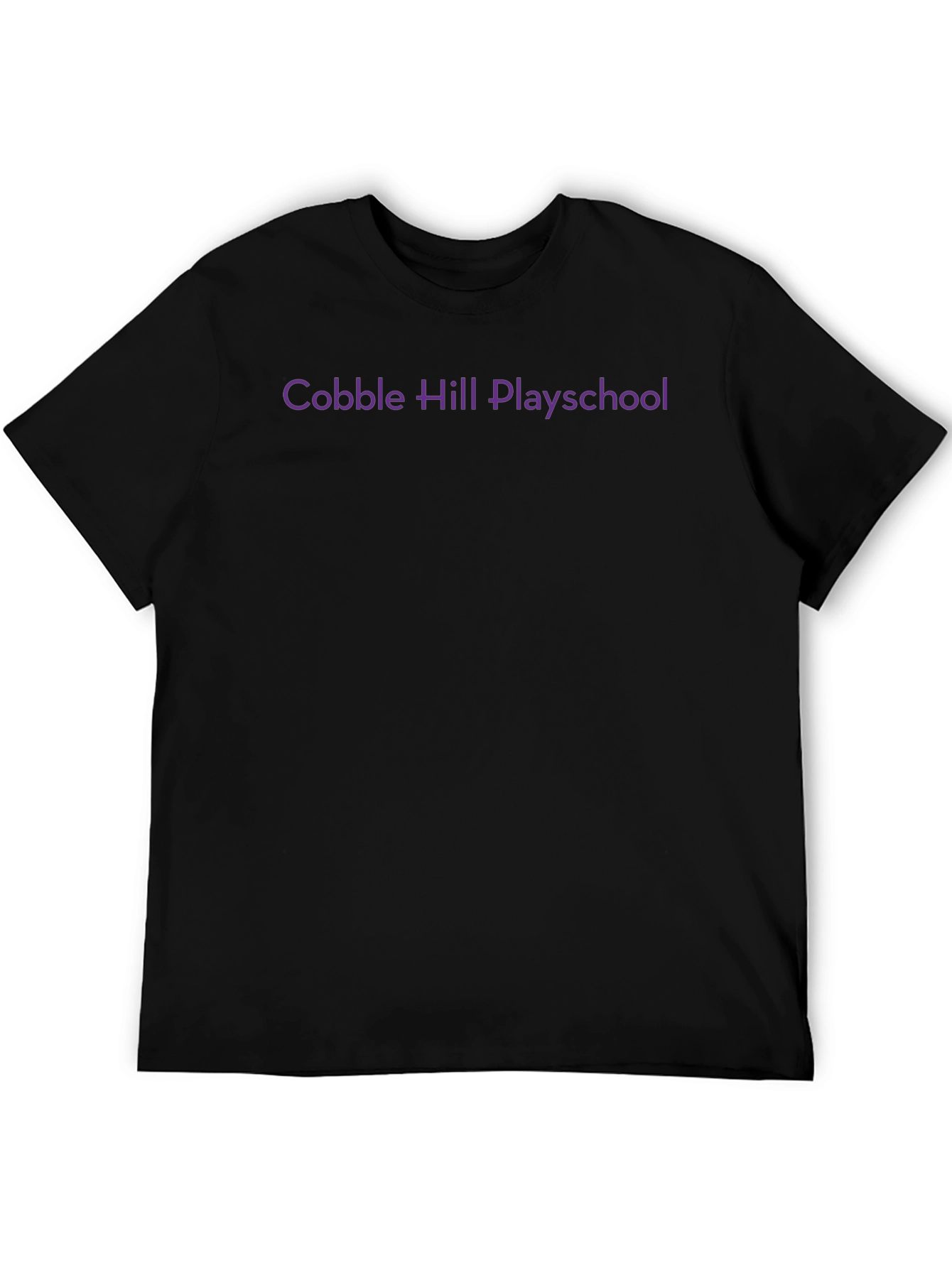 Cobble Hill Playschool Black T-Shirt