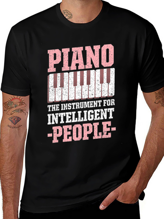 Piano Intelligent People T-Shirt