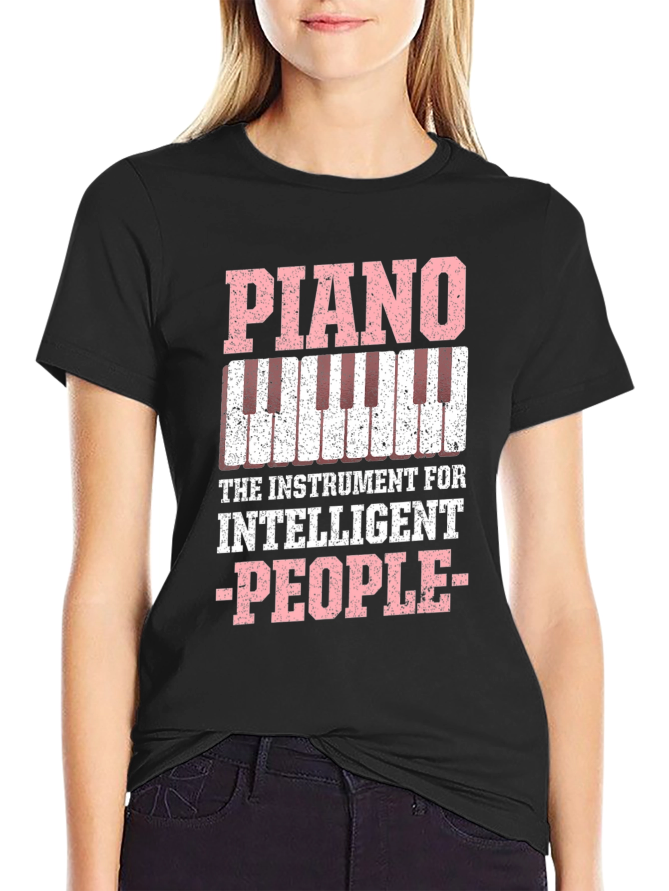 Piano Intelligent People T-Shirt