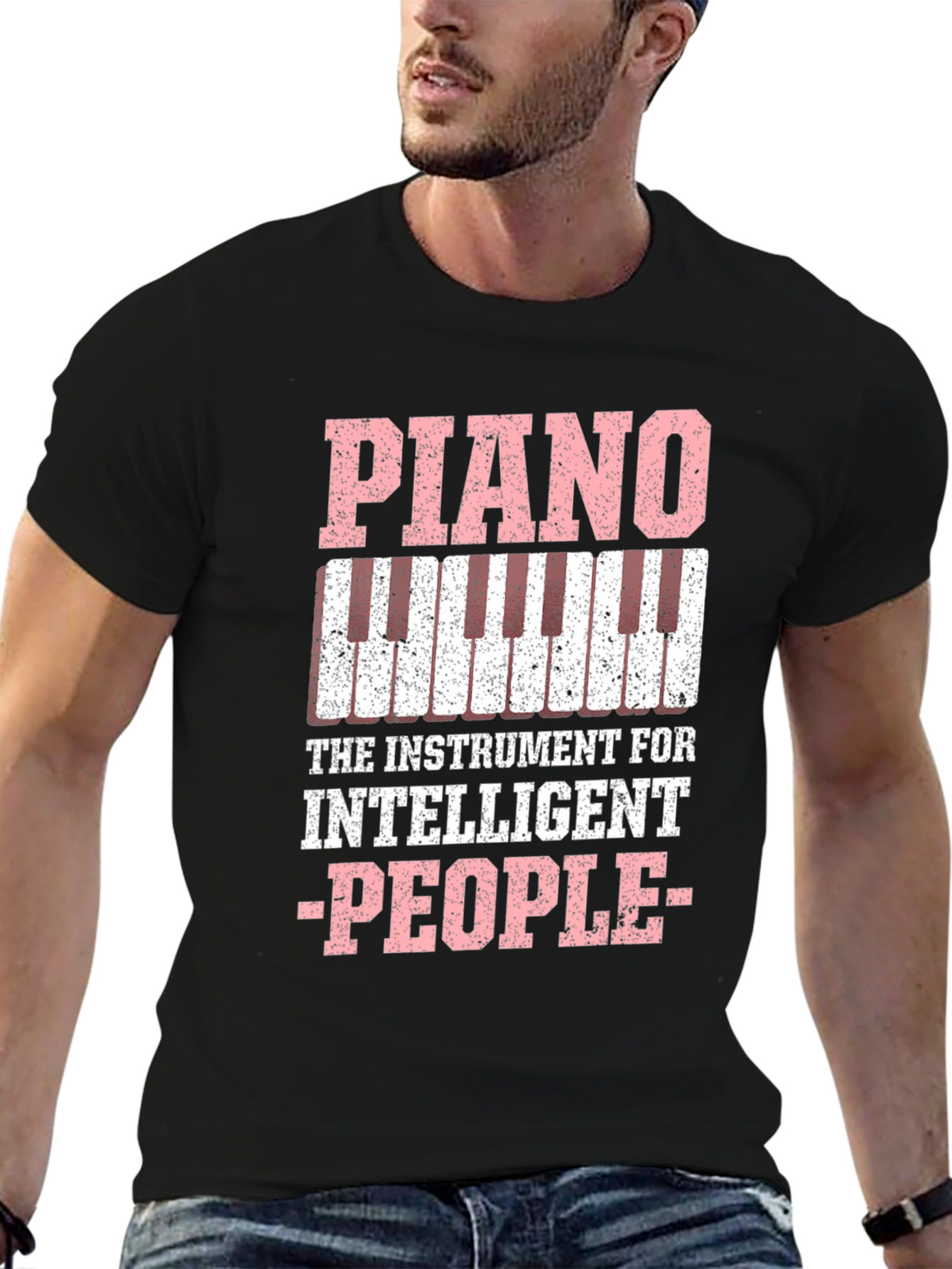 Piano Intelligent People T-Shirt