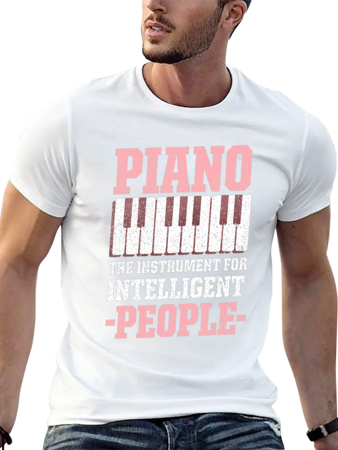 Piano Intelligent People T-Shirt