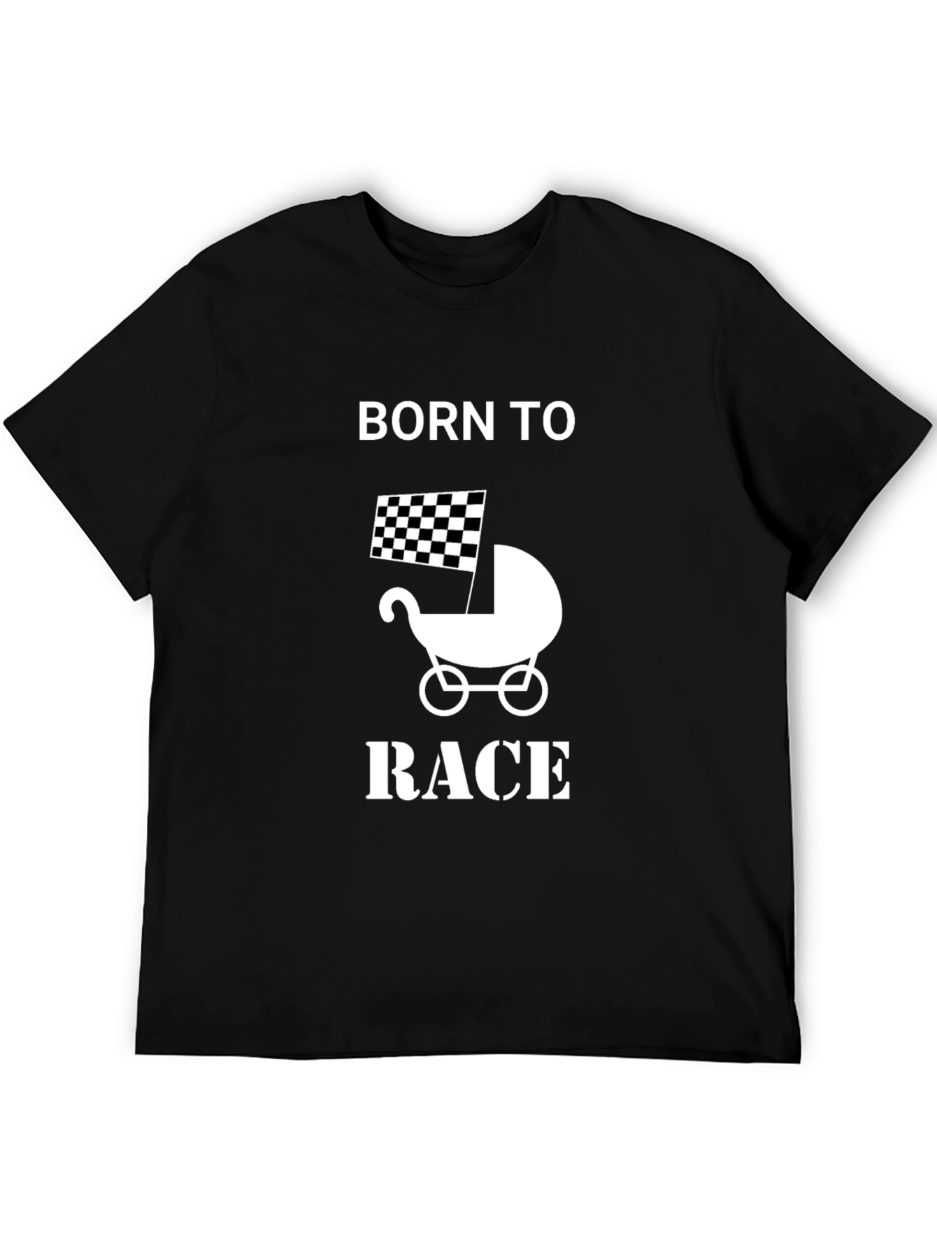 Born to Race Black T-Shirt