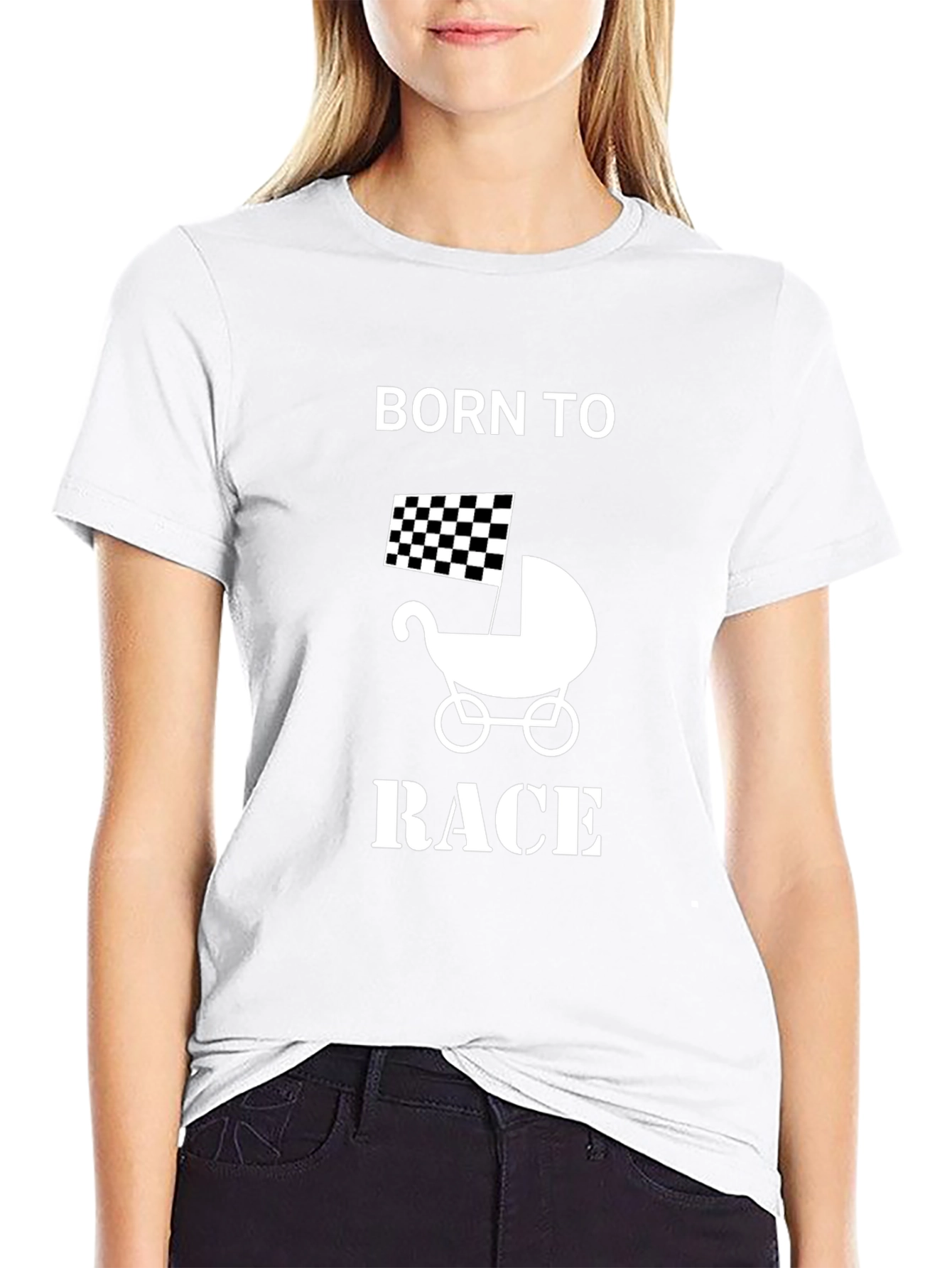 Born to Race Black T-Shirt