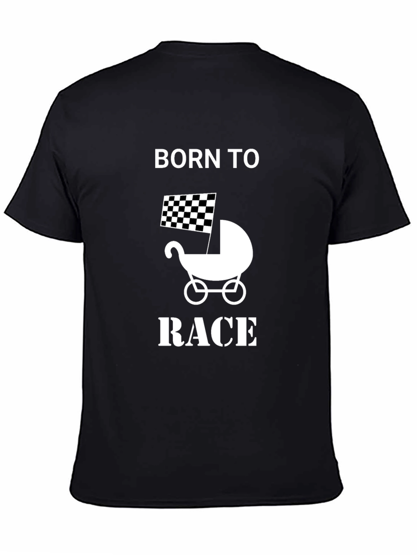 Born to Race Black T-Shirt