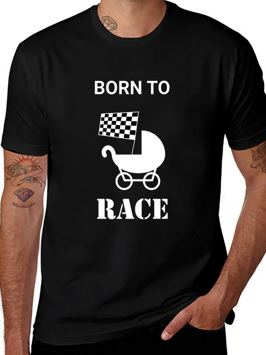 Born to Race Black T-Shirt