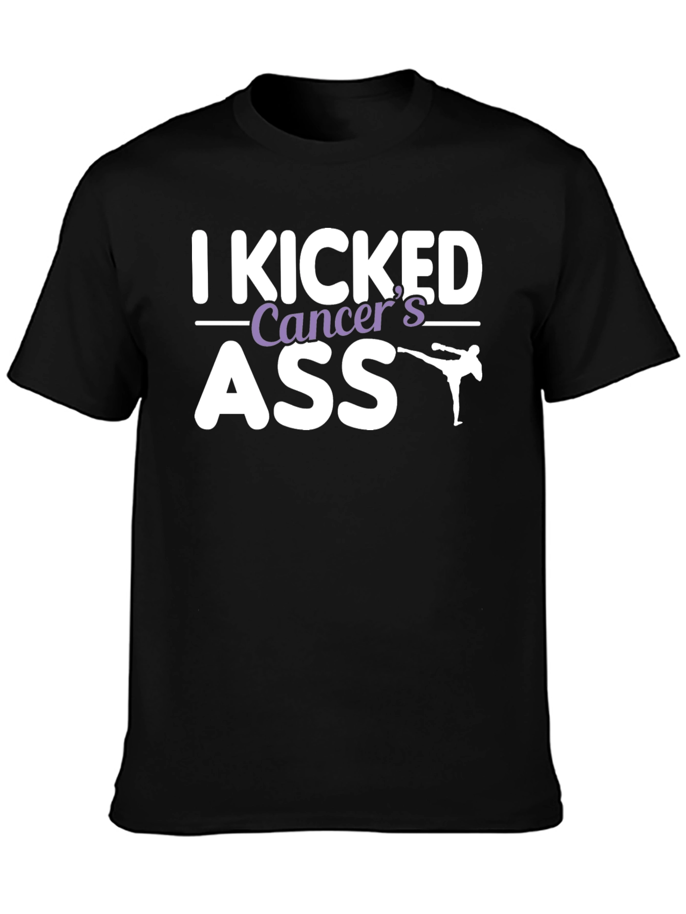 I Kicked Cancers Ass Graphic Tee