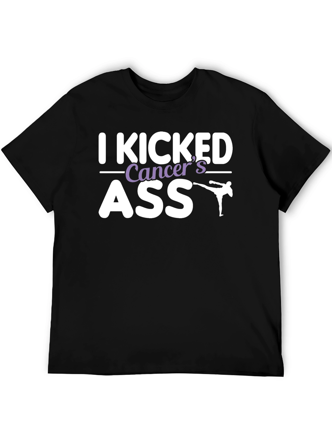 I Kicked Cancers Ass Graphic Tee