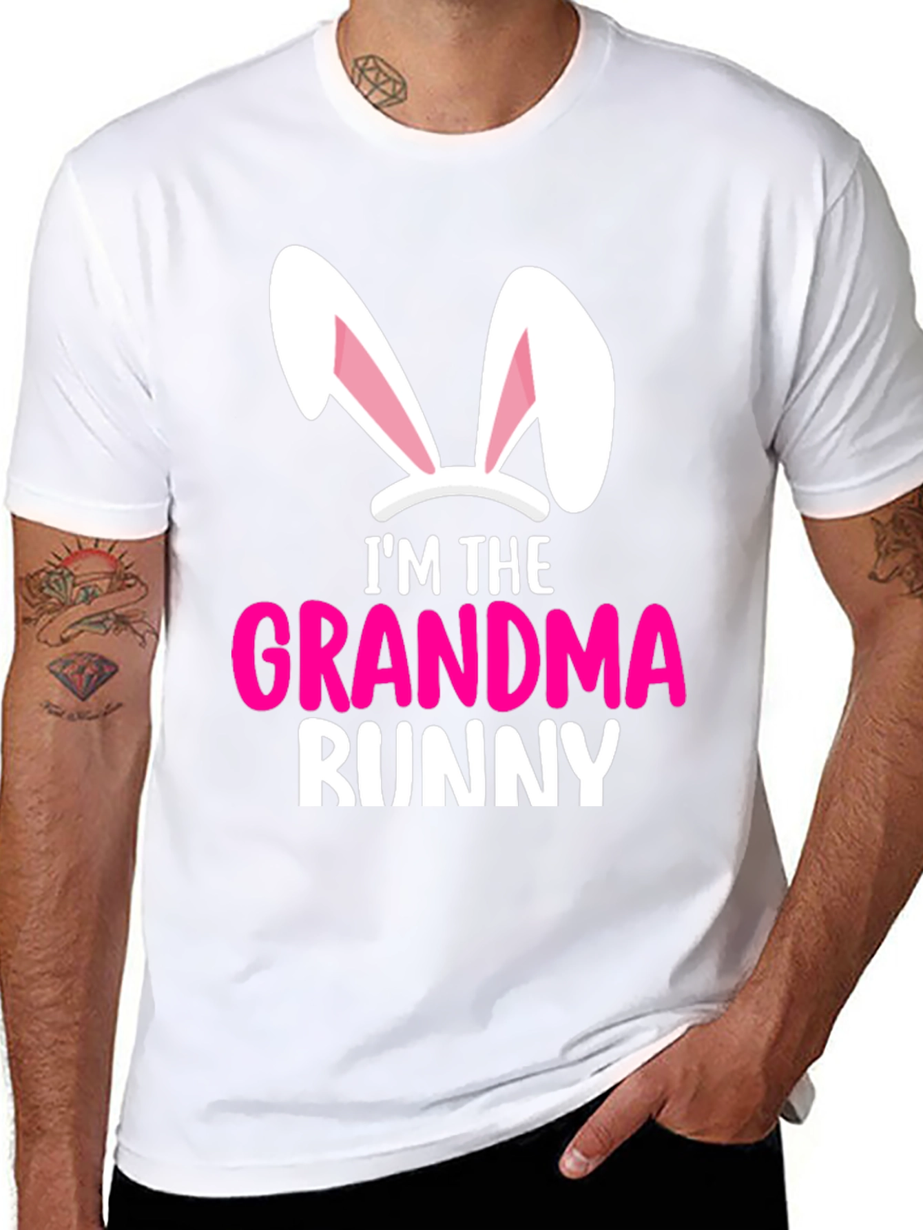 Grandma Bunny T-Shirt - Easter Holiday Tee