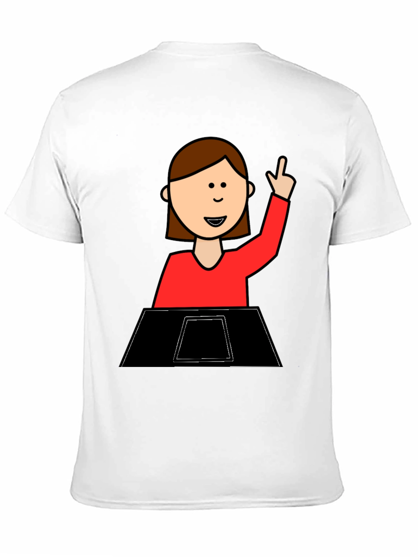 Funny Cartoon Student T-Shirt