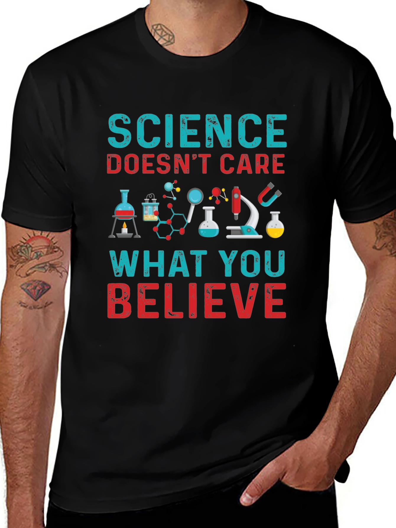 Science Doesnt Care What You Believe T-Shirt