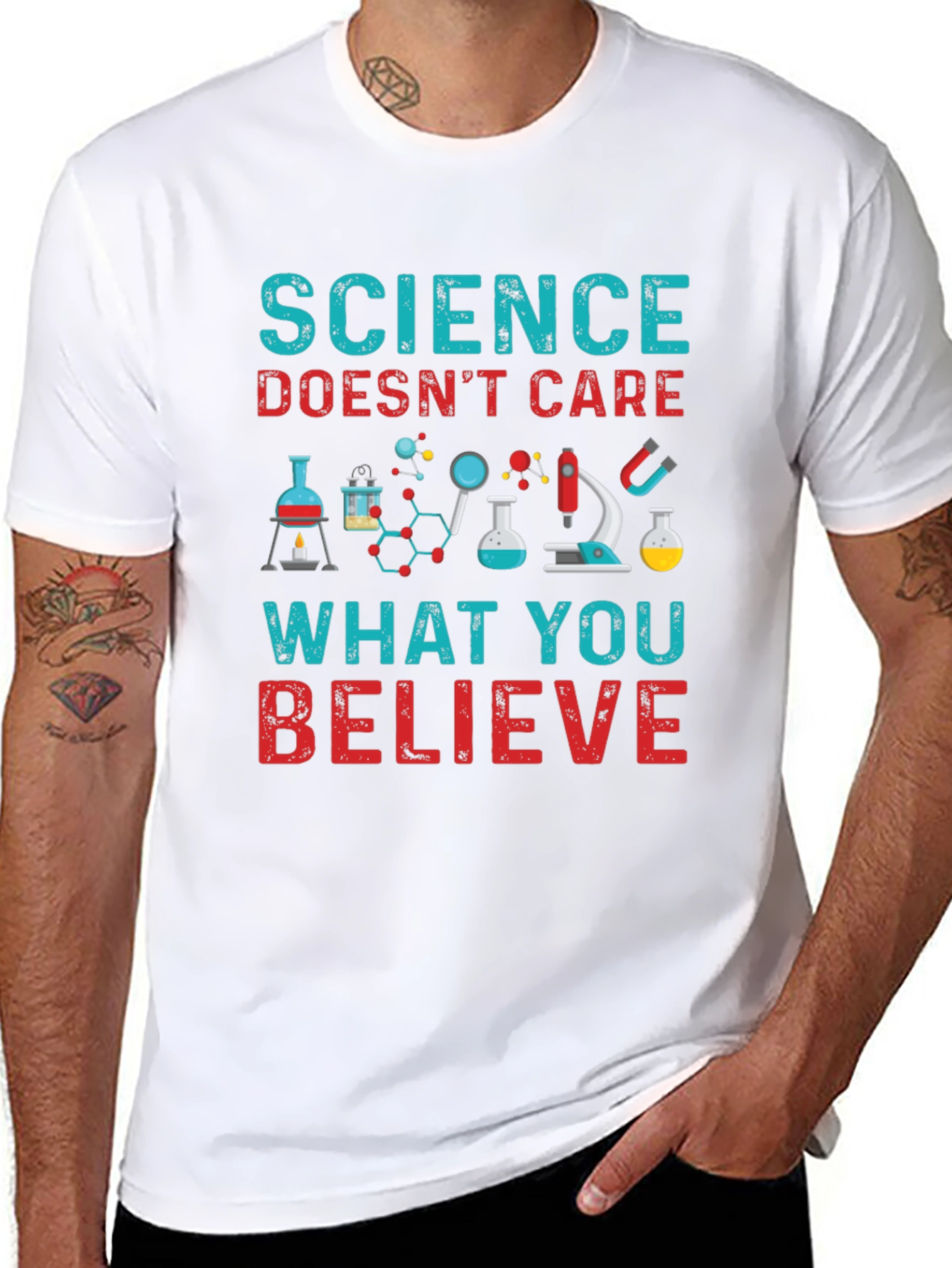 Science Doesnt Care What You Believe T-Shirt