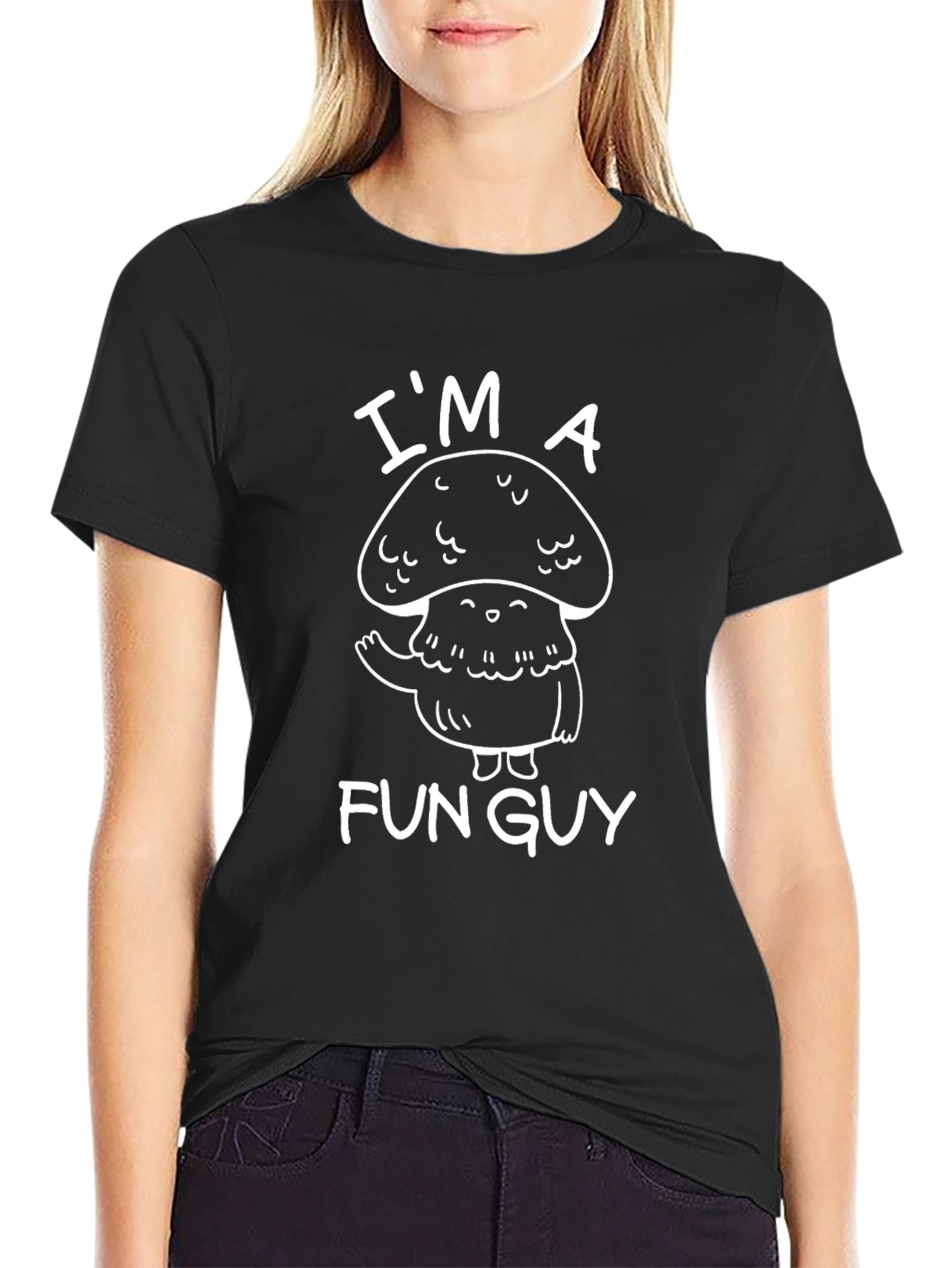 Fun Guy T-Shirt - Cute Mushroom Design