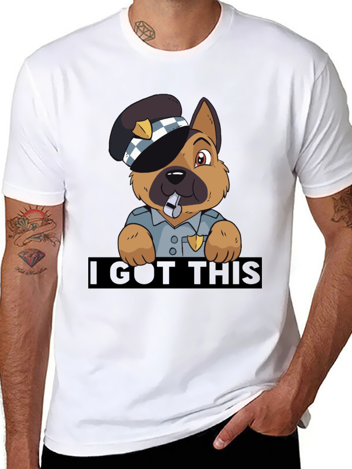 Police Dog T-Shirt - I Got This