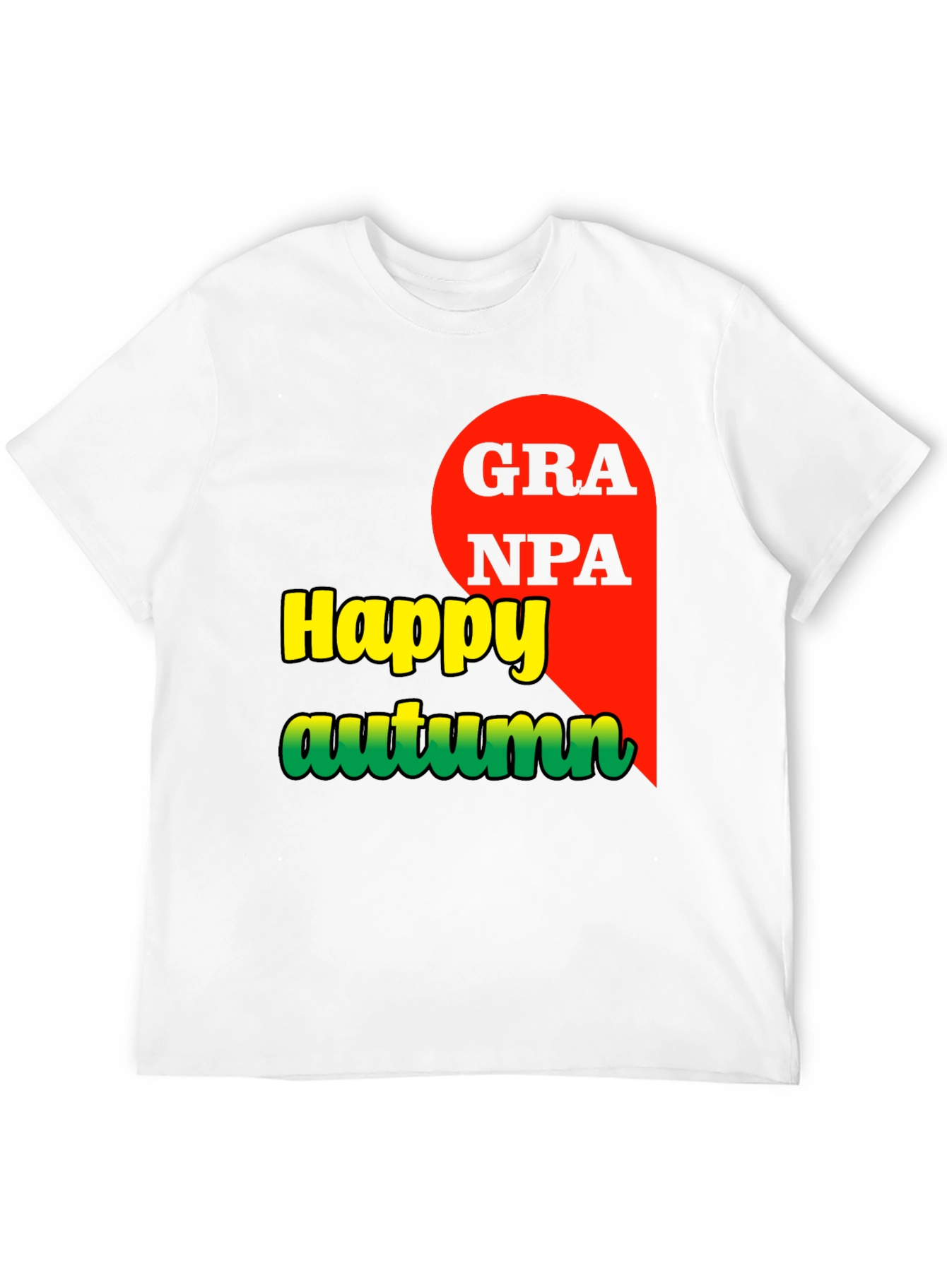 Happy Autumn Grandpa T-Shirt