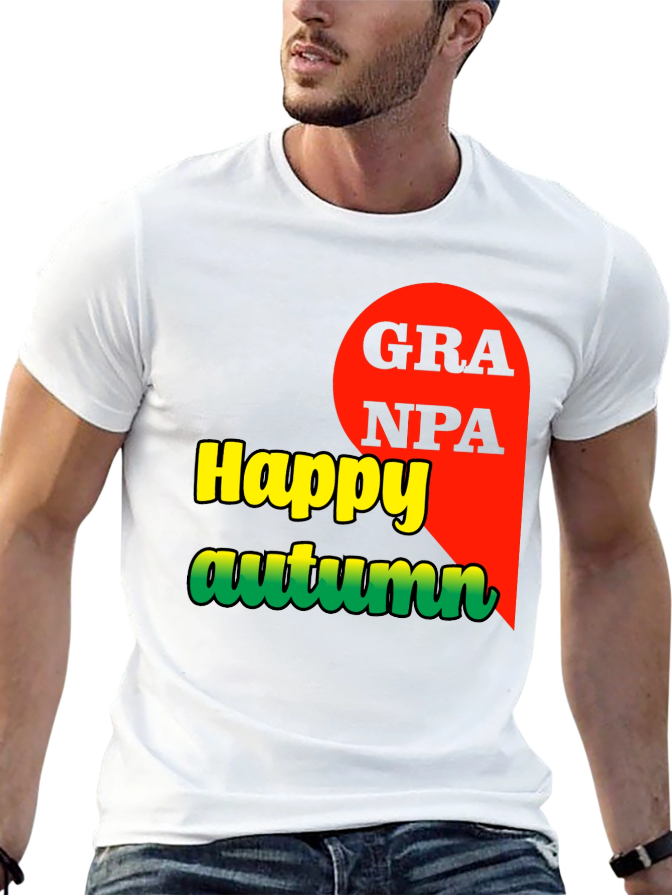 Happy Autumn Grandpa T-Shirt