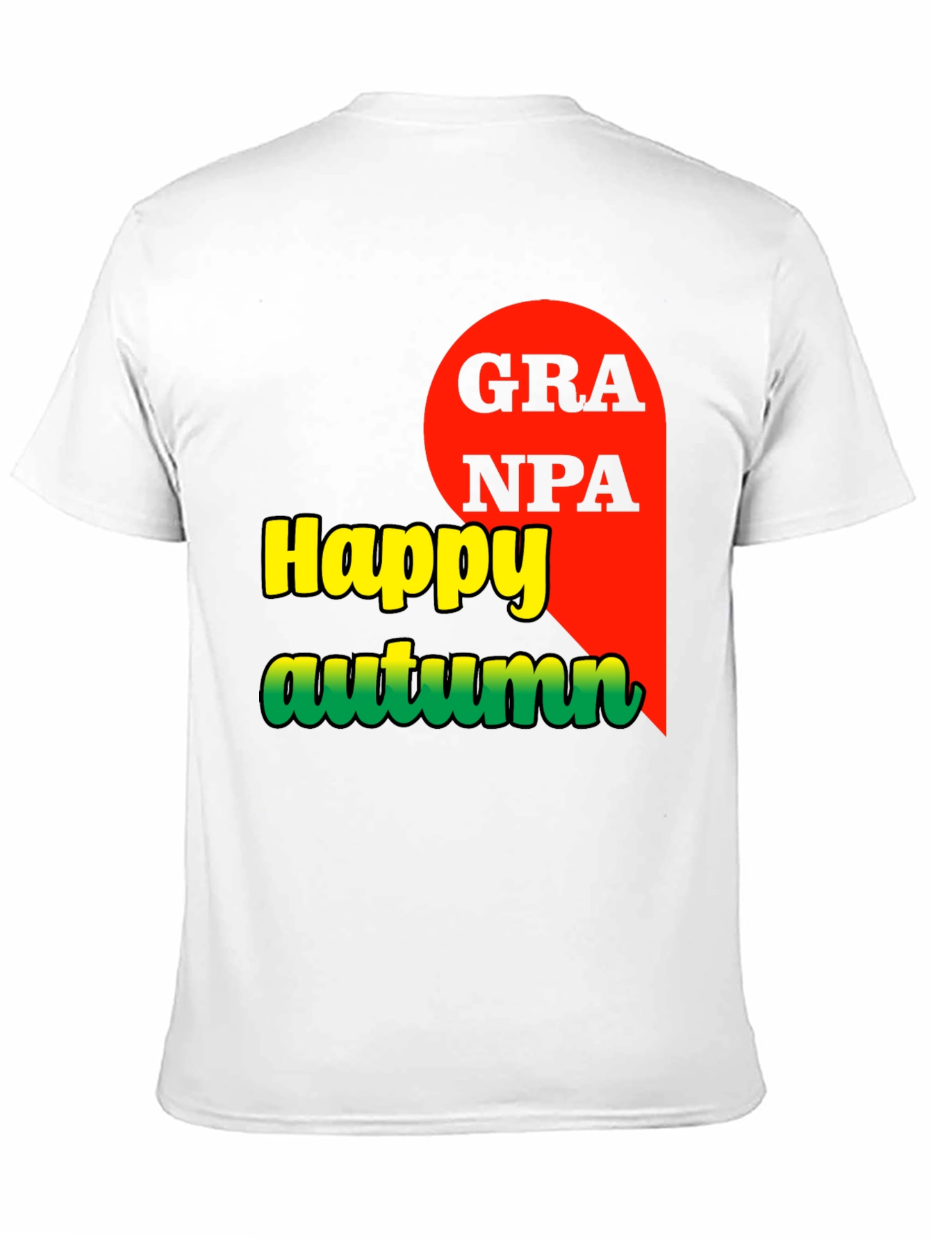 Happy Autumn Grandpa T-Shirt