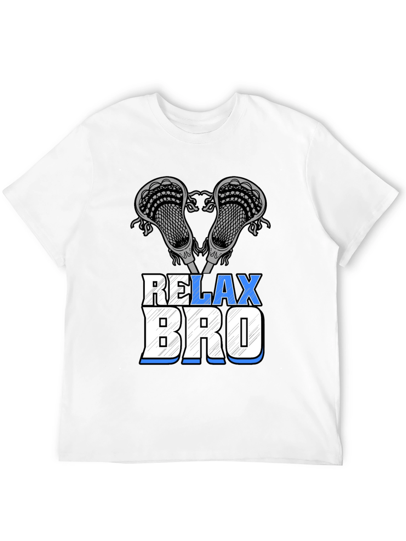 Relax Bro Lacrosse T-Shirt