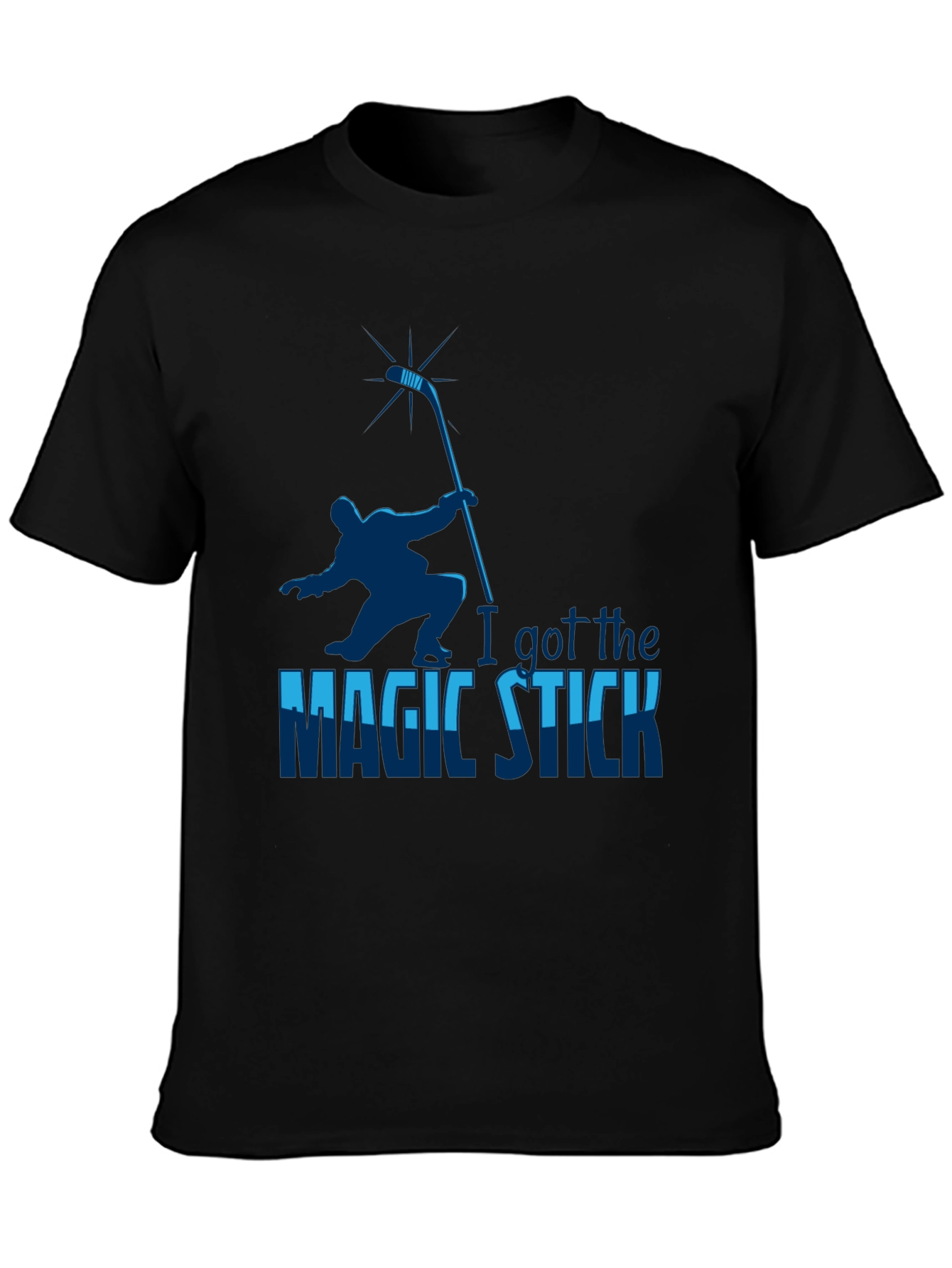 I Got the Magic Stick Hockey Graphic Tee