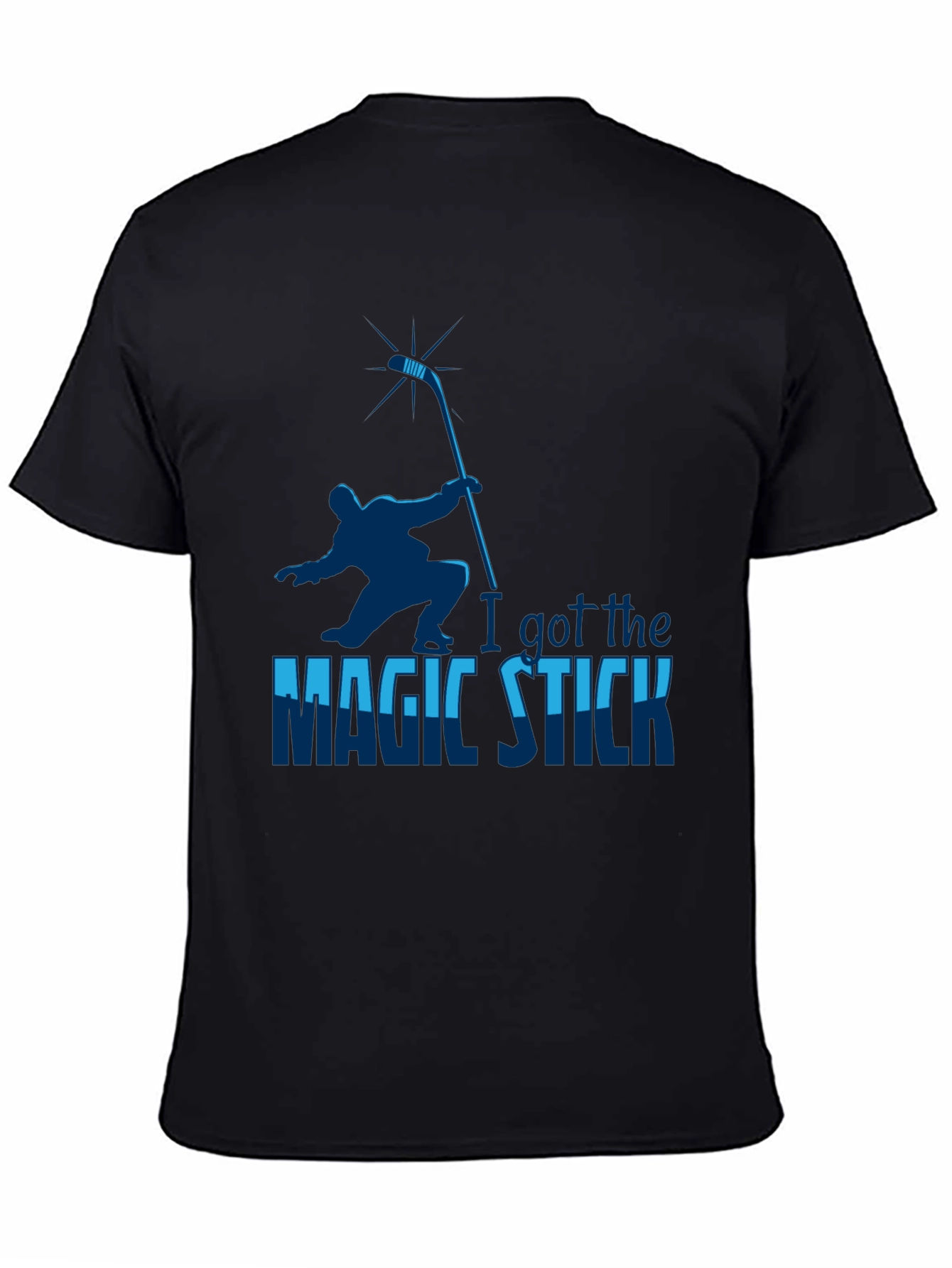 I Got the Magic Stick Hockey Graphic Tee