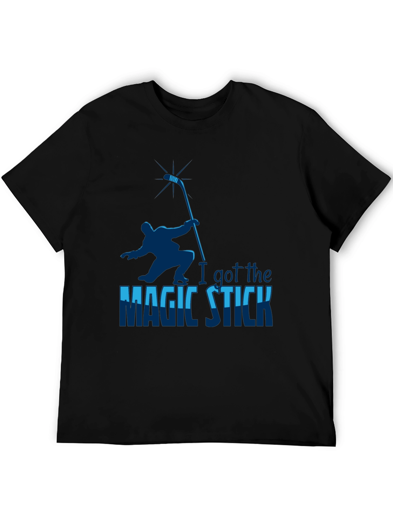 I Got the Magic Stick Hockey Graphic Tee