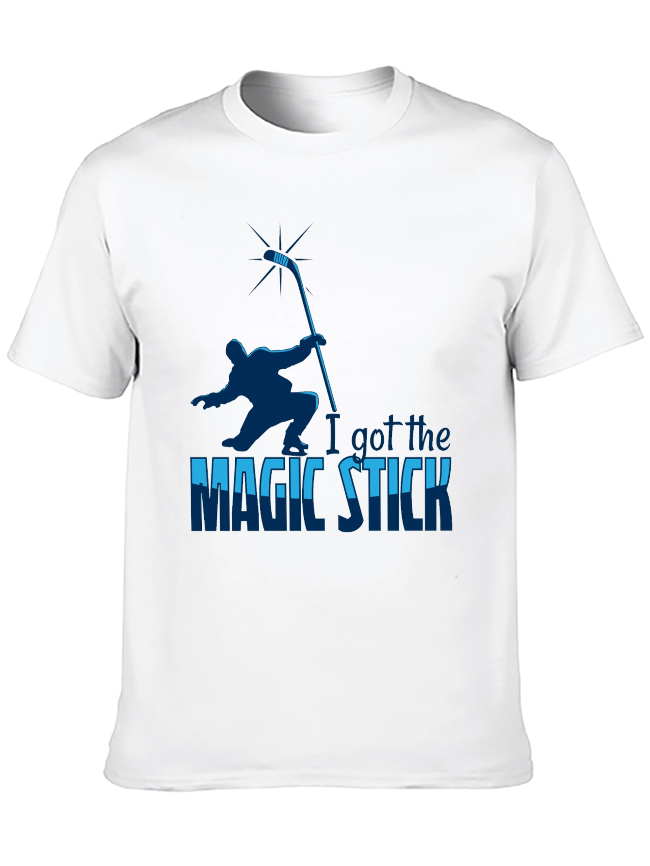 I Got the Magic Stick Hockey Graphic Tee