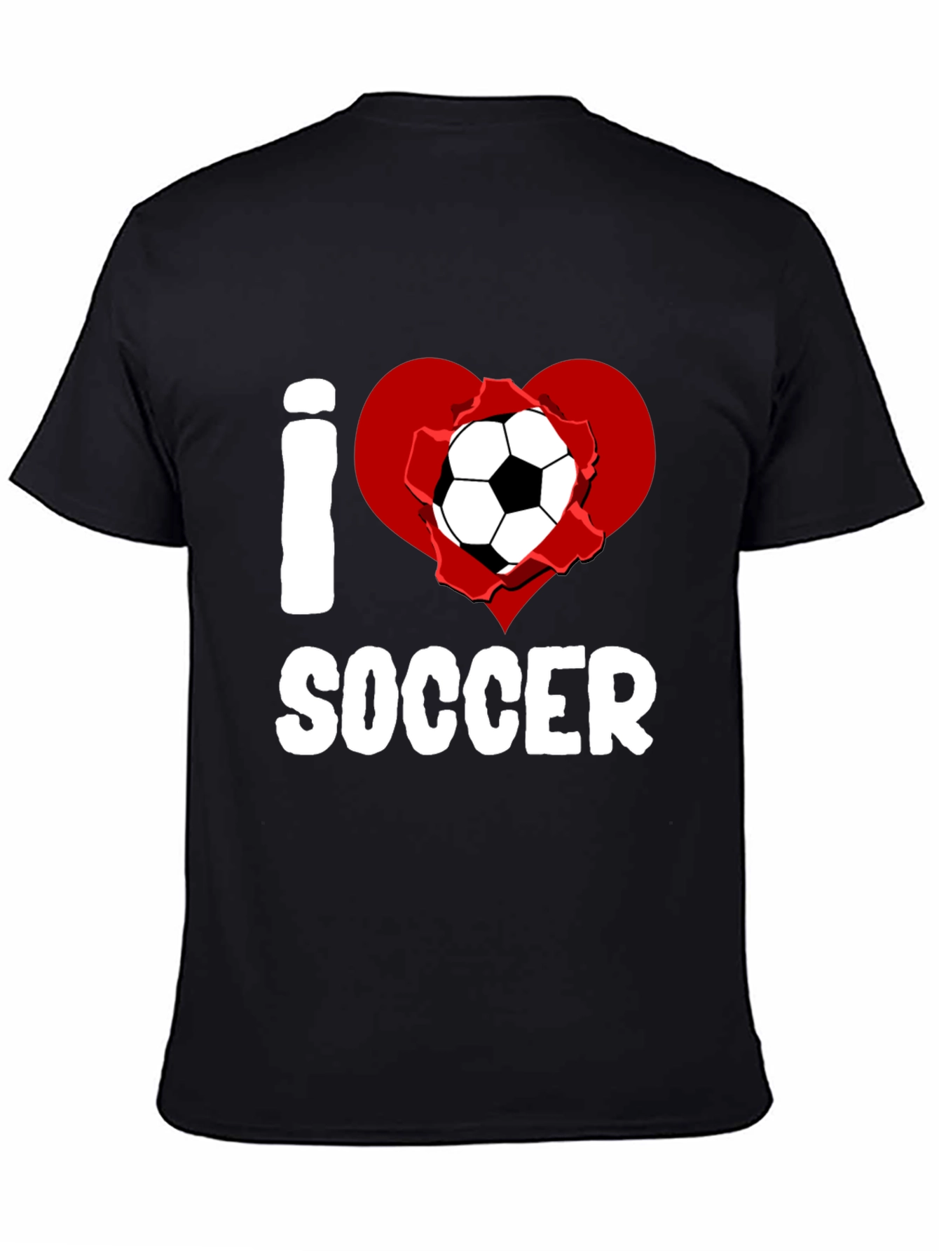 I Heart Soccer Graphic T-Shirt
