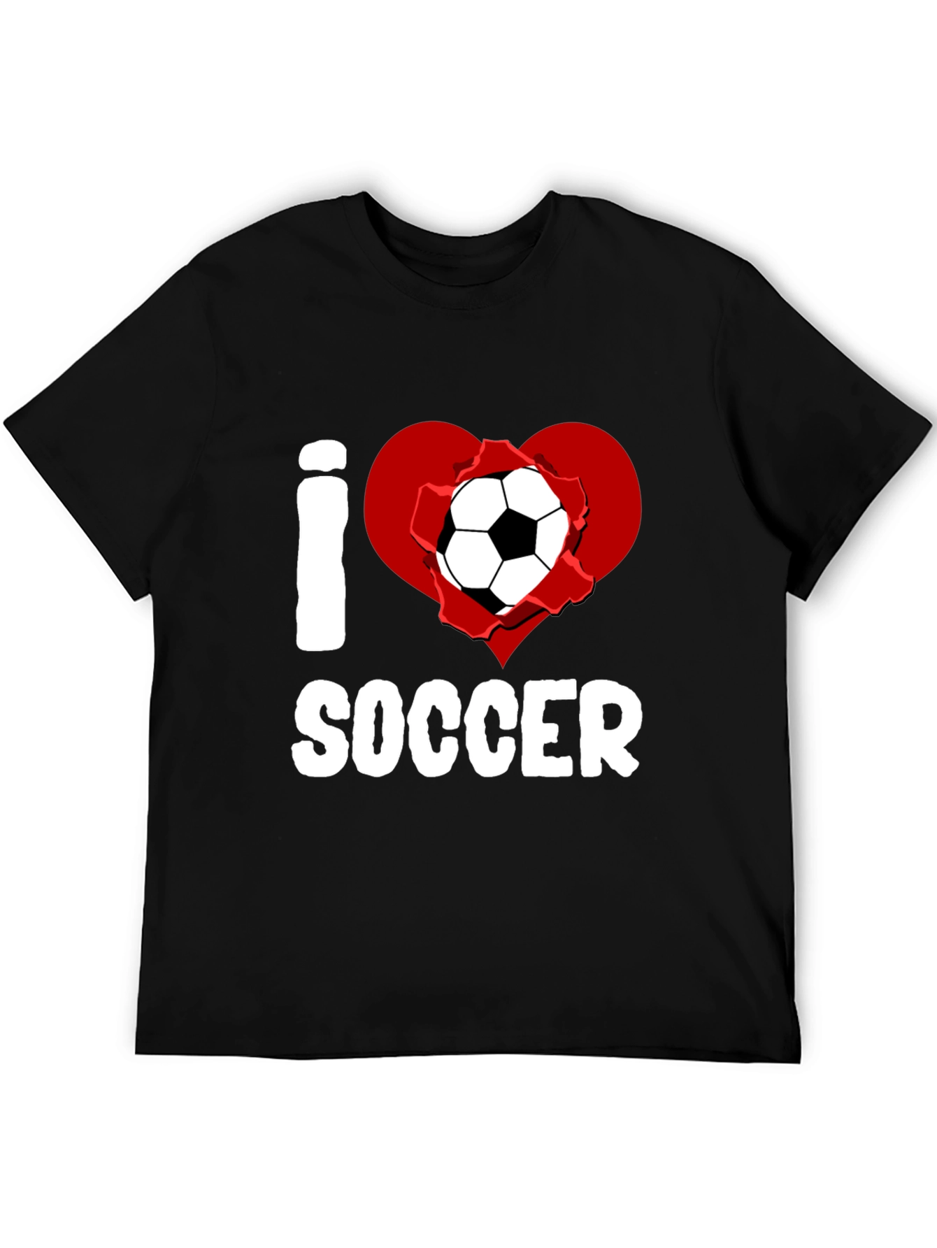 I Heart Soccer Graphic T-Shirt