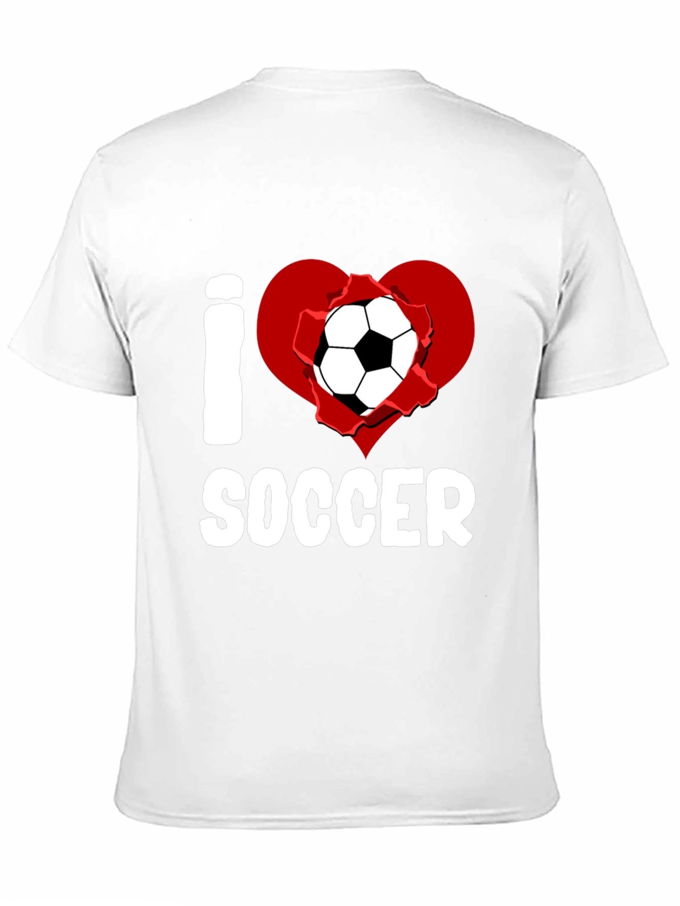 I Heart Soccer Graphic T-Shirt