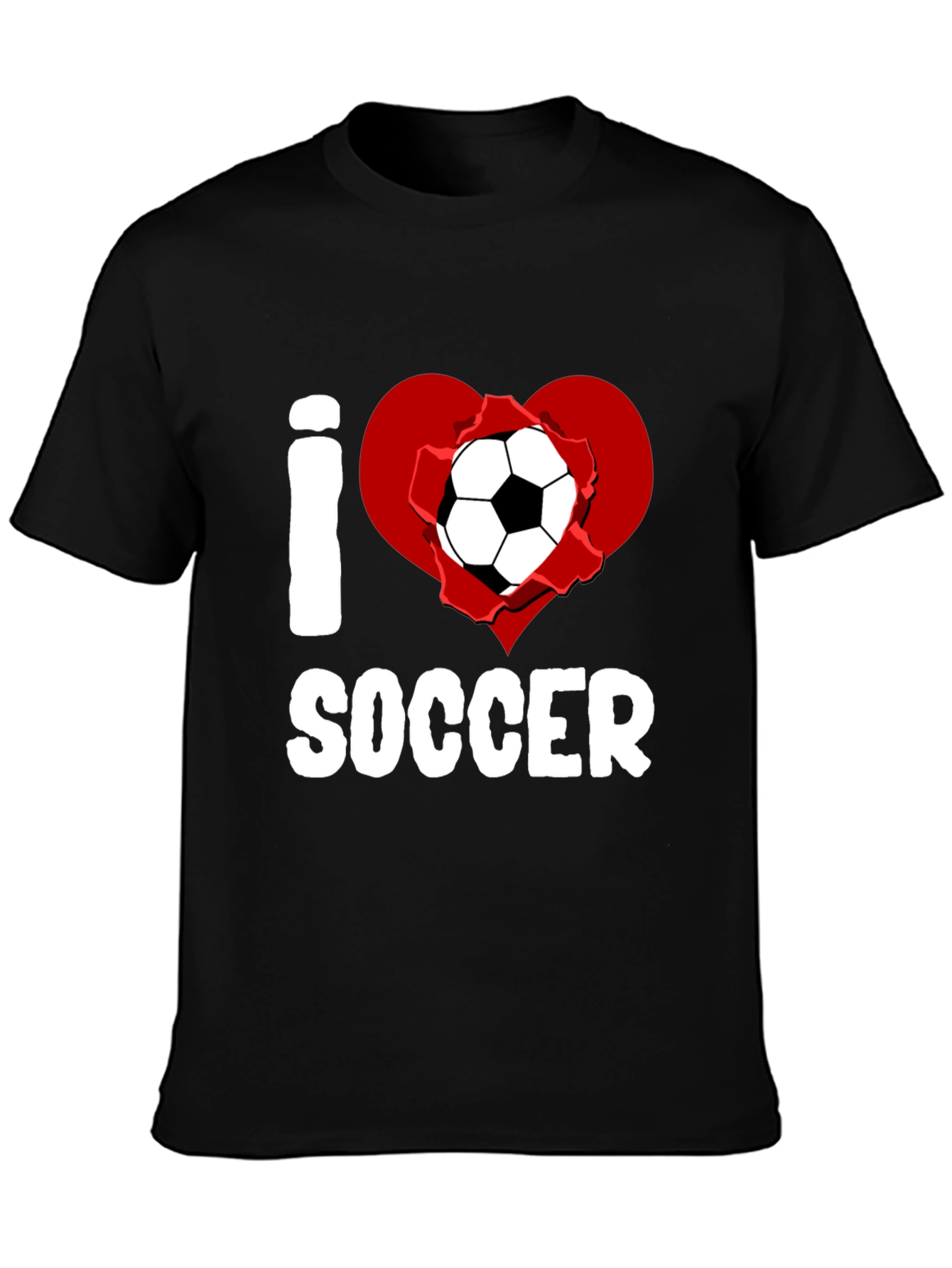 I Heart Soccer Graphic T-Shirt