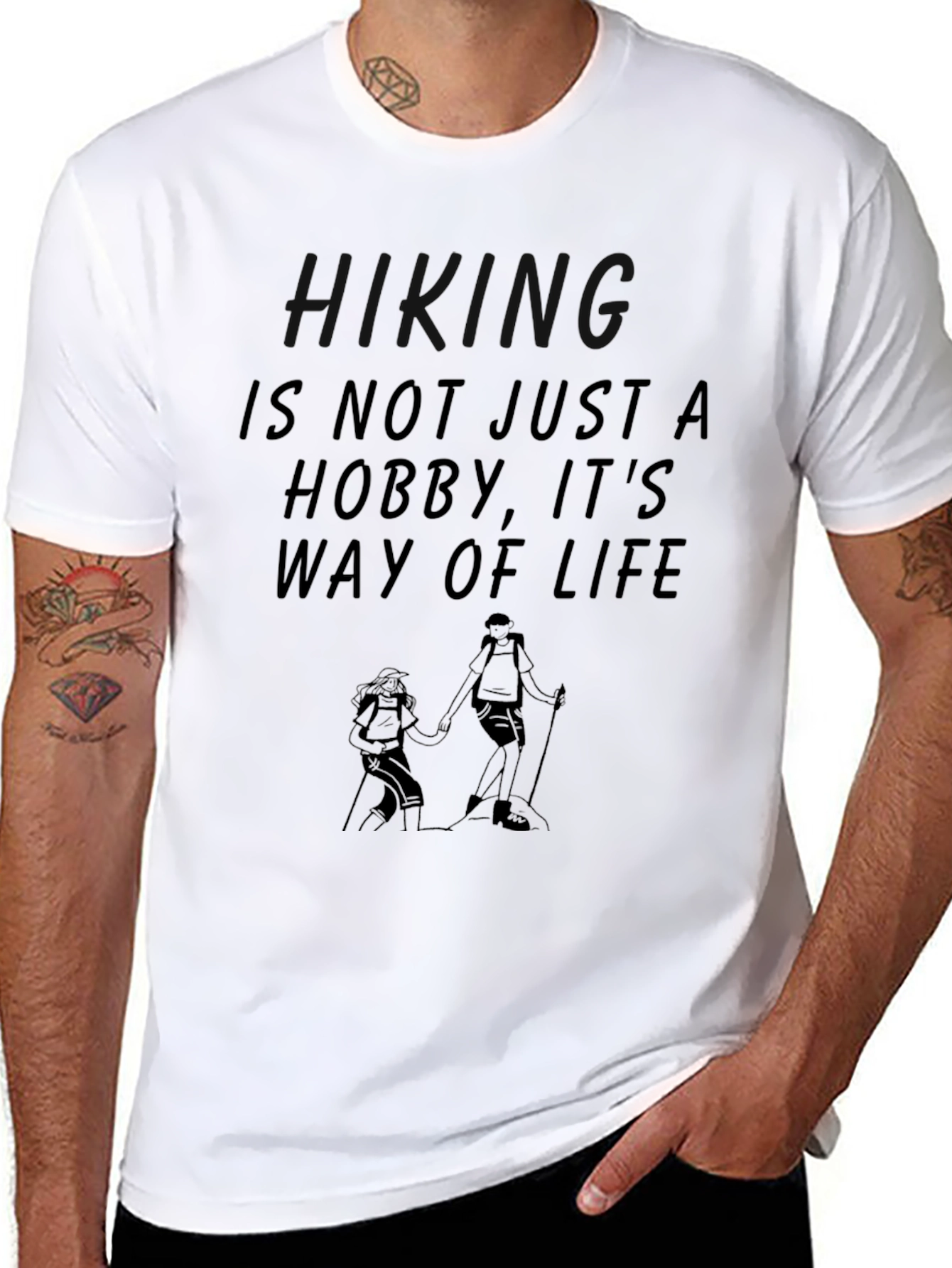 Hiking is Life T-Shirt - Adventure Apparel