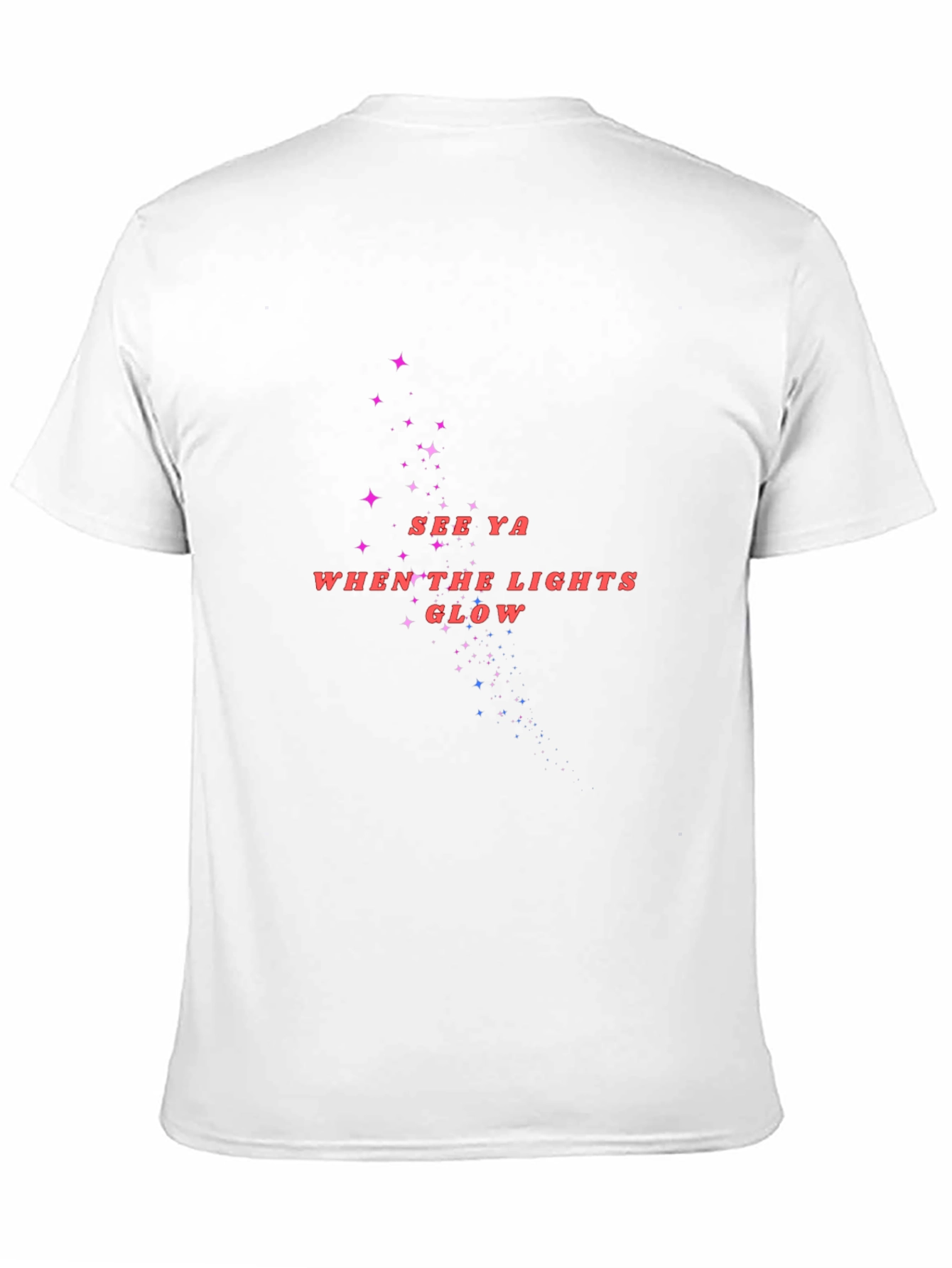 See Ya When the Lights Glow Black T-Shirt