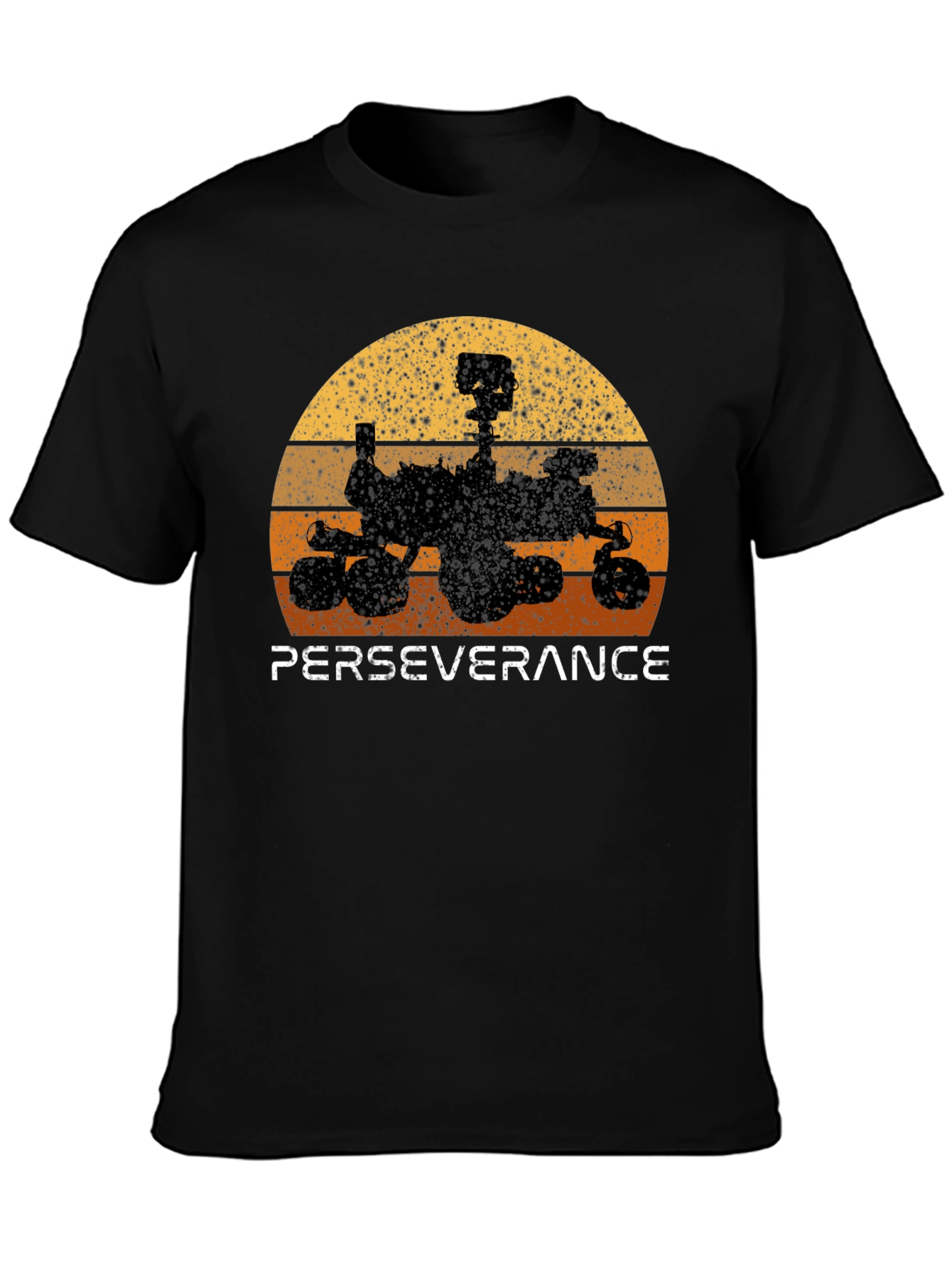 Perseverance Rover Retro Graphic Tee