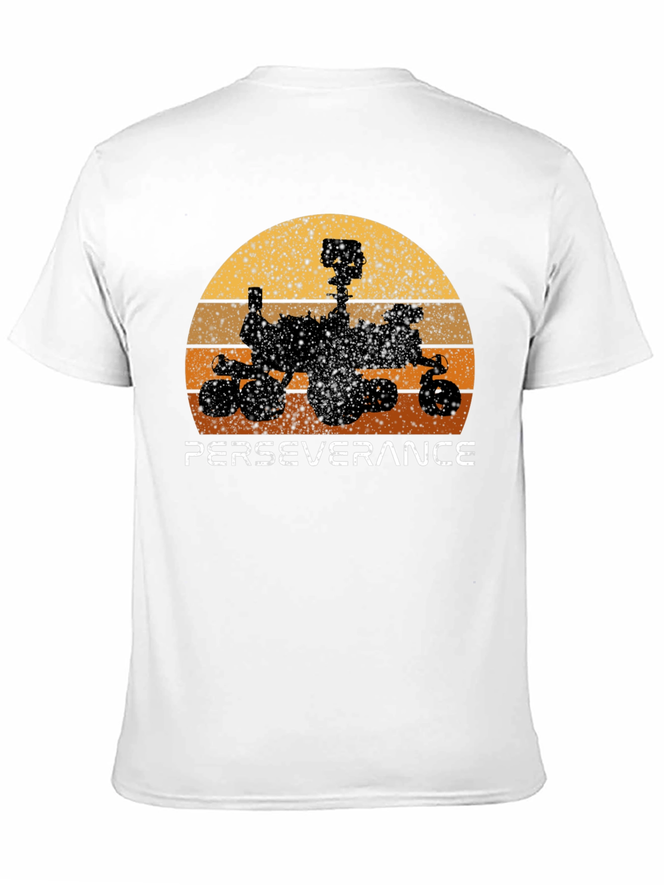 Perseverance Rover Retro Graphic Tee