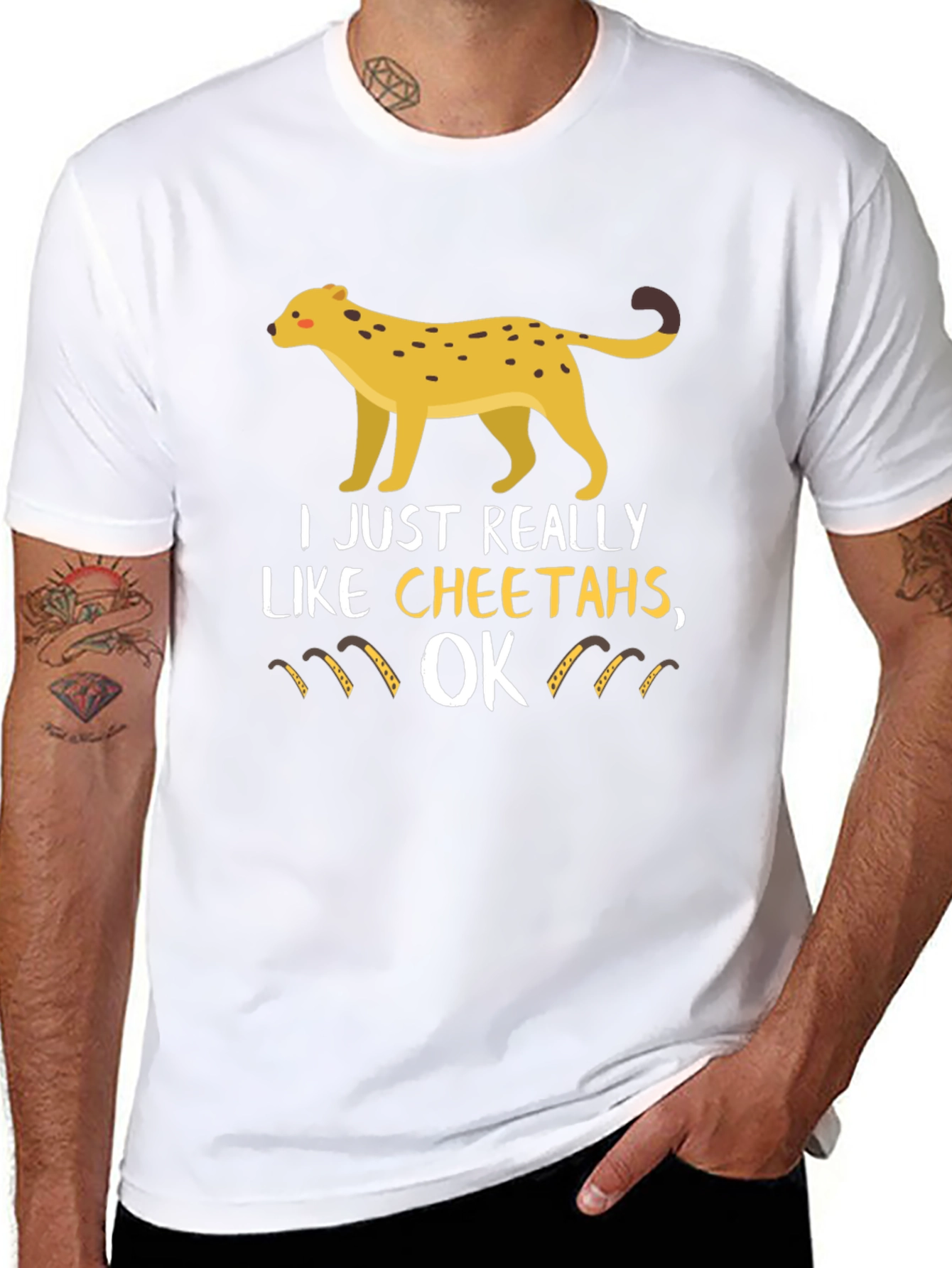Cheetah Lover T-Shirt - Soft Cotton Tee