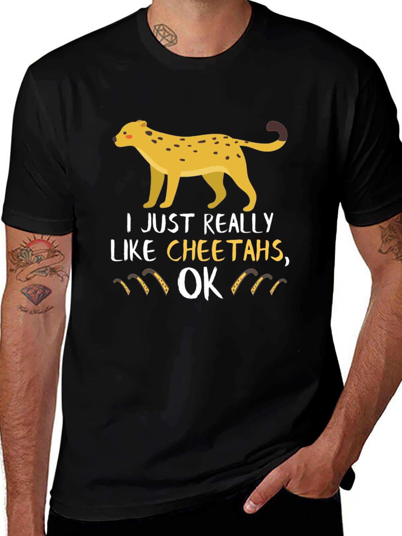 Cheetah Lover T-Shirt - Soft Cotton Tee