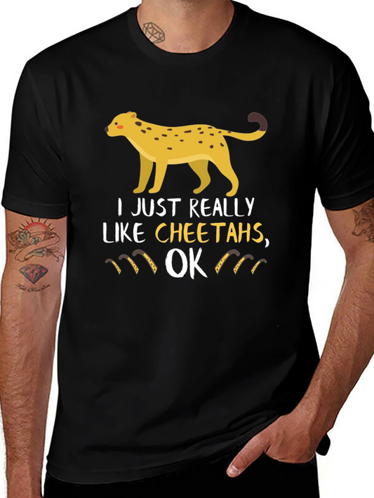 Cheetah Lover T-Shirt - Soft Cotton Tee