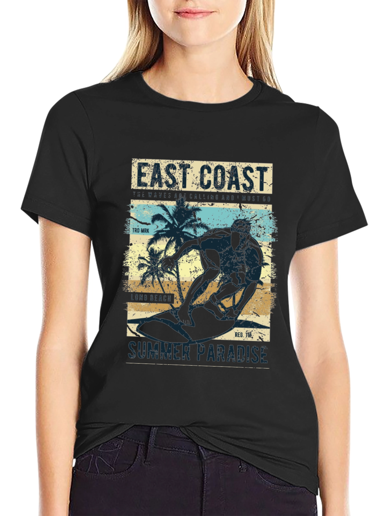 East Coast Summer Paradise Graphic Tee