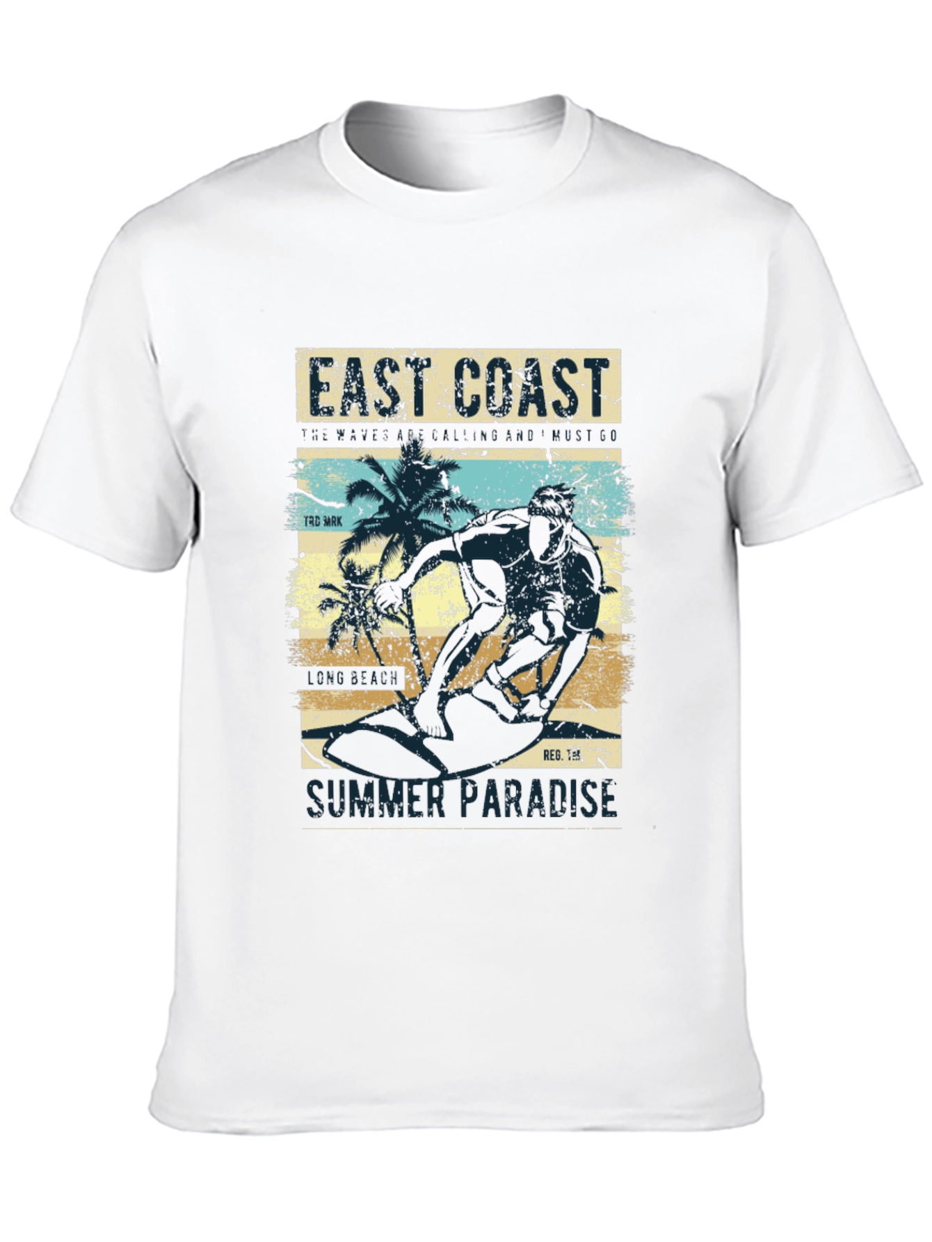 East Coast Summer Paradise Graphic Tee